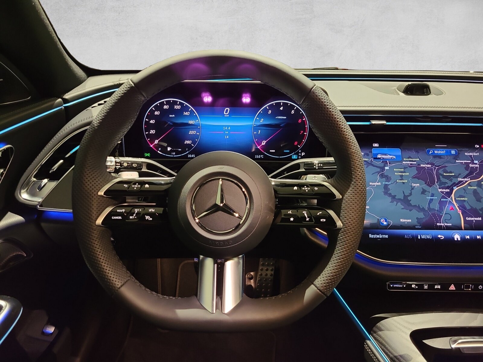 MERCEDES-BENZ E 450 4M AMG T, Hybride Léger Essence/Électricité, Voiture de démonstration, Automatique - 4