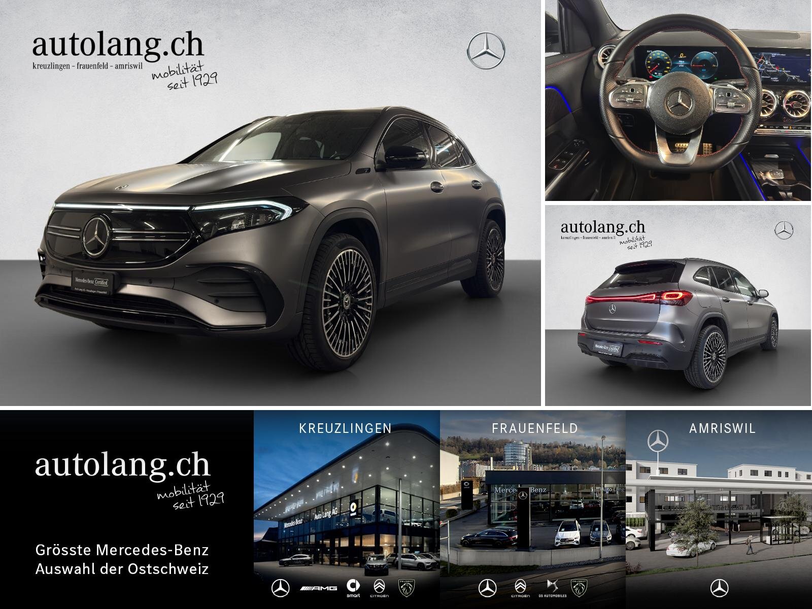 MERCEDES-BENZ EQA 350 AMG Line 4Matic Swiss Star