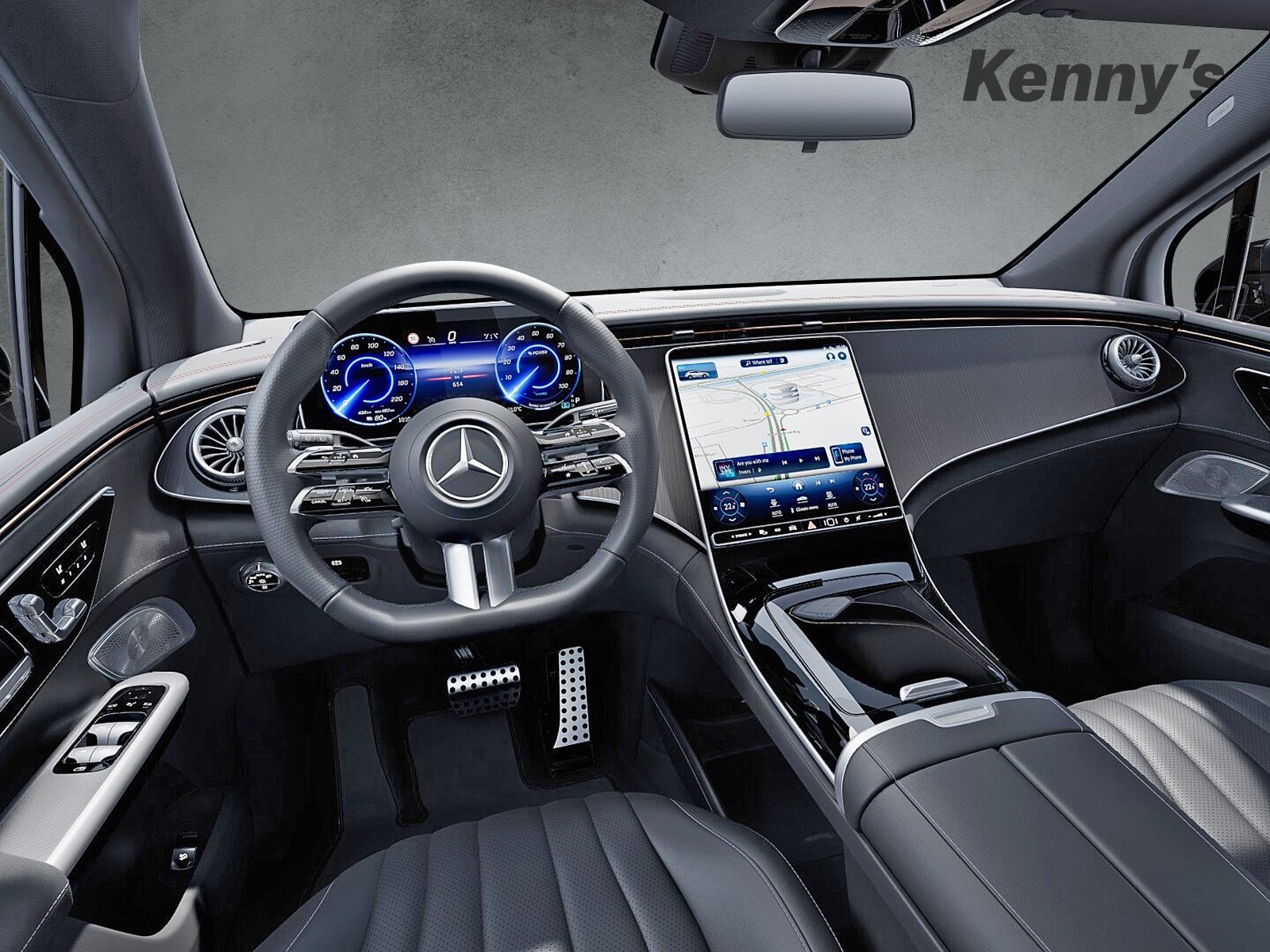 MERCEDES-BENZ EQE 350 SUV Executive Edition AMG Line 4MATIC, Électrique, Voiture de démonstration, Automatique - 5
