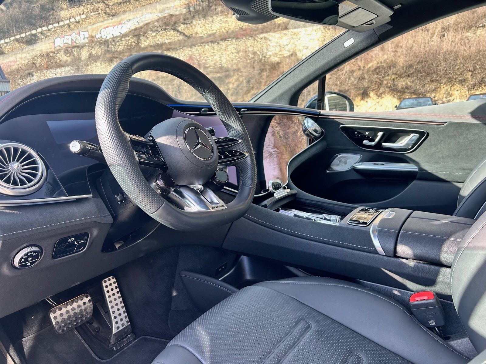 MERCEDES-BENZ EQE 43 AMG 4 Matic, Elektro, Occasion / Gebraucht, Automatik - 7