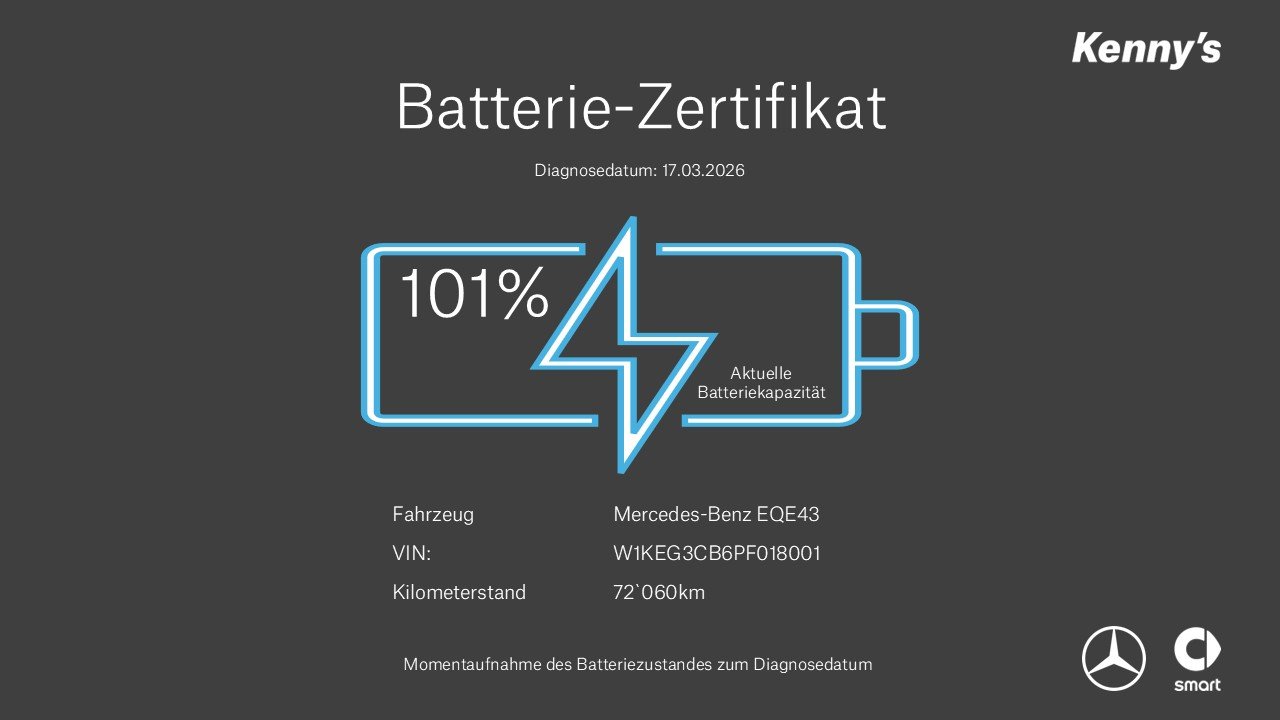 MERCEDES-BENZ EQE 43 AMG 4MATIC, Elektro, Occasion / Gebraucht, Automatik - 2