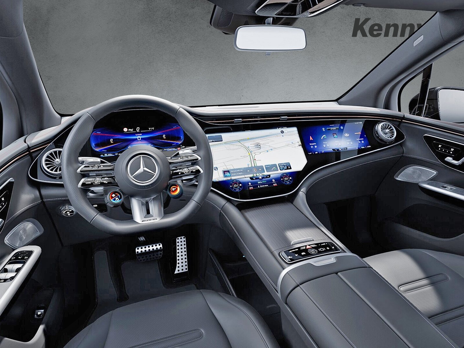 MERCEDES-BENZ EQE 43 AMG SUV 4MATIC, Elektro, Vorführwagen, Automatik - 5
