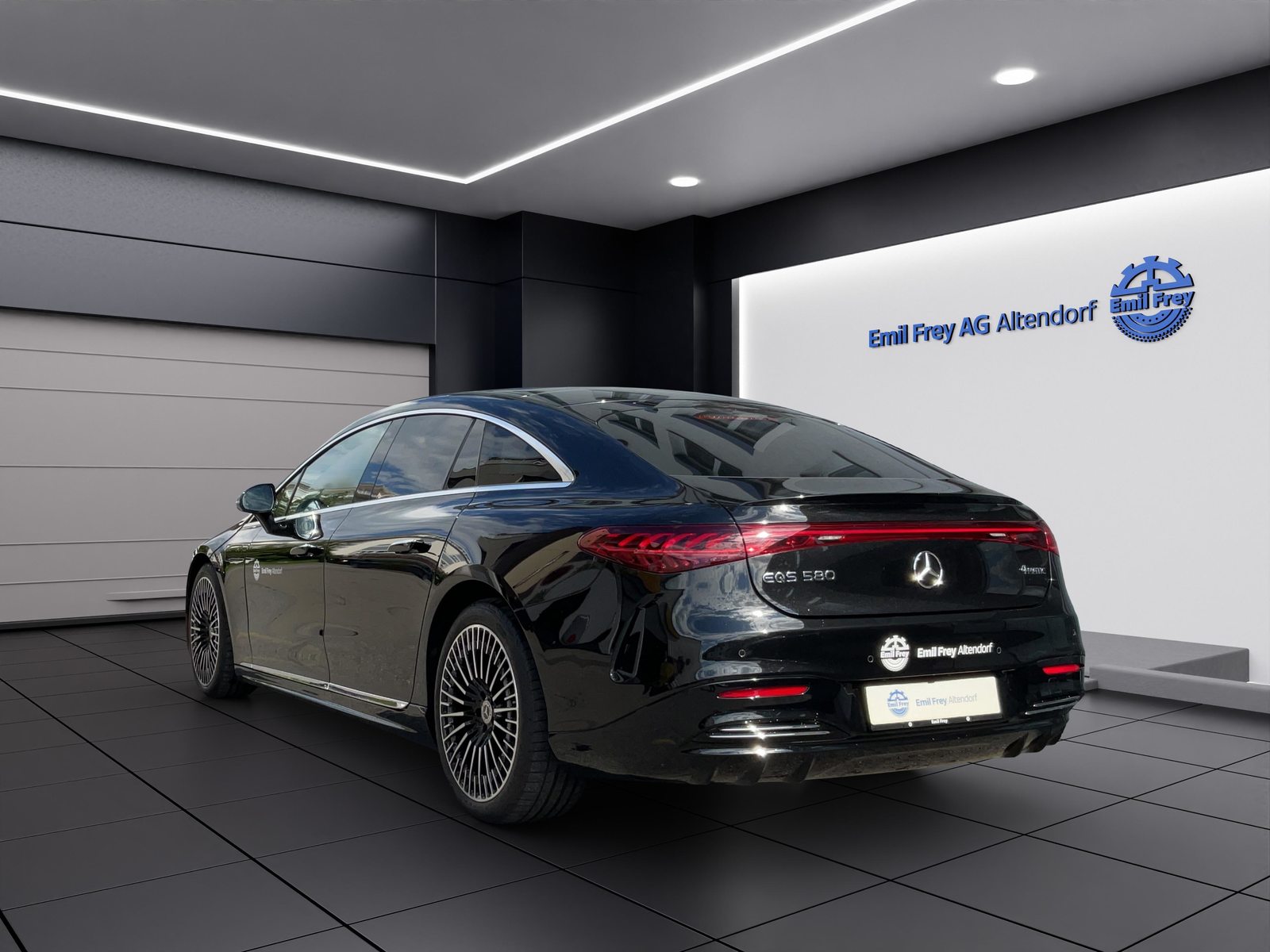 MERCEDES-BENZ EQS 580 4MATIC AMG Line, Electric, Second hand / Used, Automatic - 4