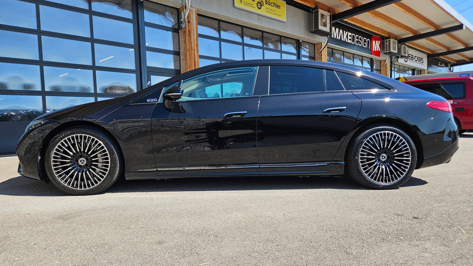 MERCEDES-BENZ EQS 580 4Matic Edition 1 Premium-Plus-Paket, Electric, Second hand / Used, Automatic - 4