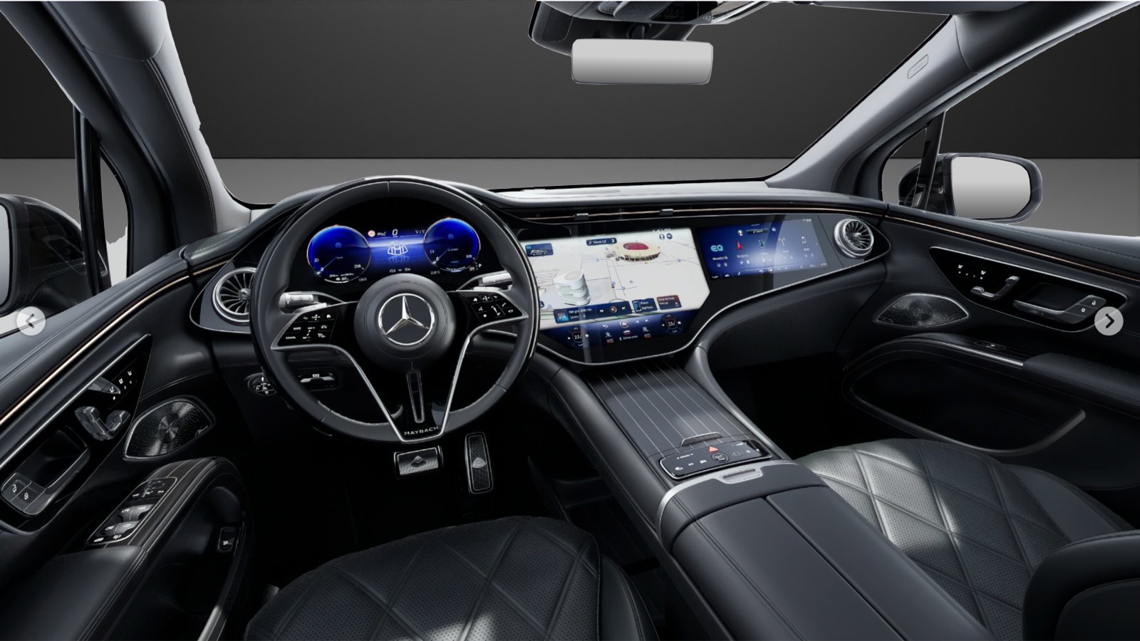 MERCEDES-BENZ EQS SUV 680 Maybach, Electric, New car, Automatic - 6
