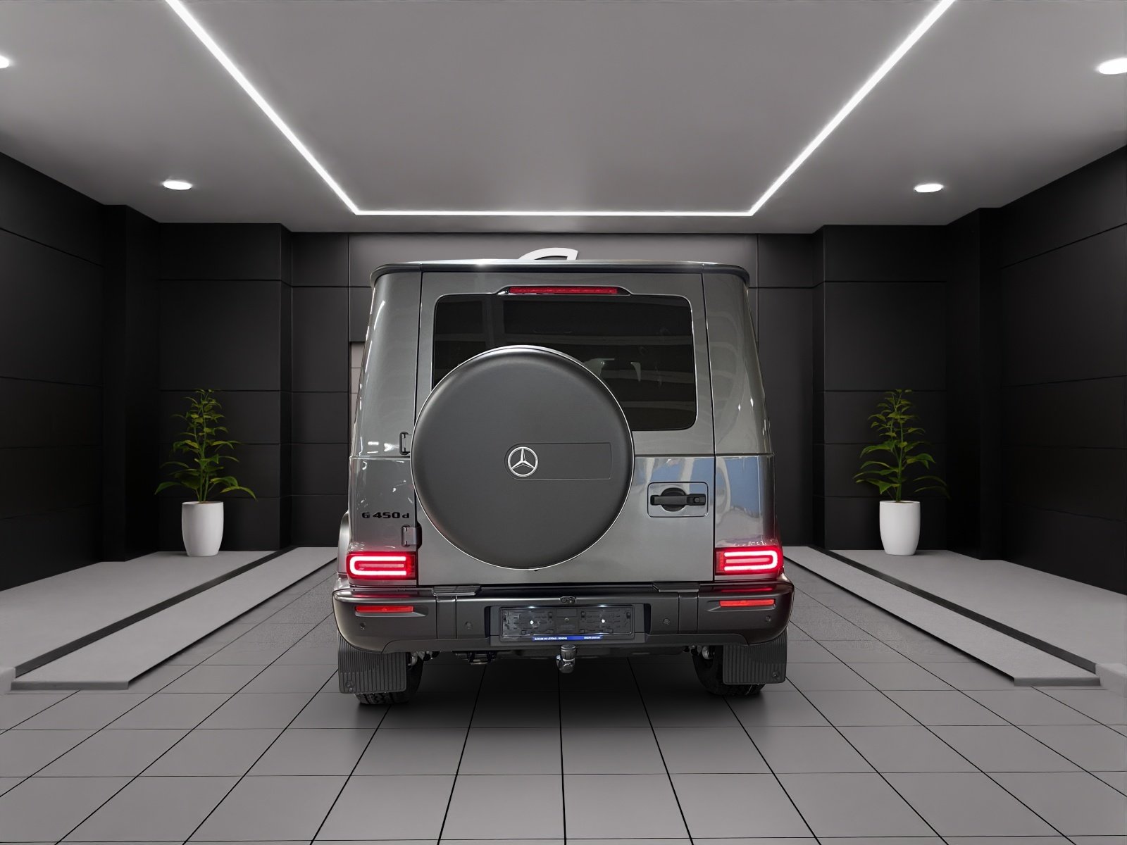 MERCEDES-BENZ G 450d 9G-Tronic, Hybride Léger Diesel/Électricité, Voiture nouvelle, Automatique - 5