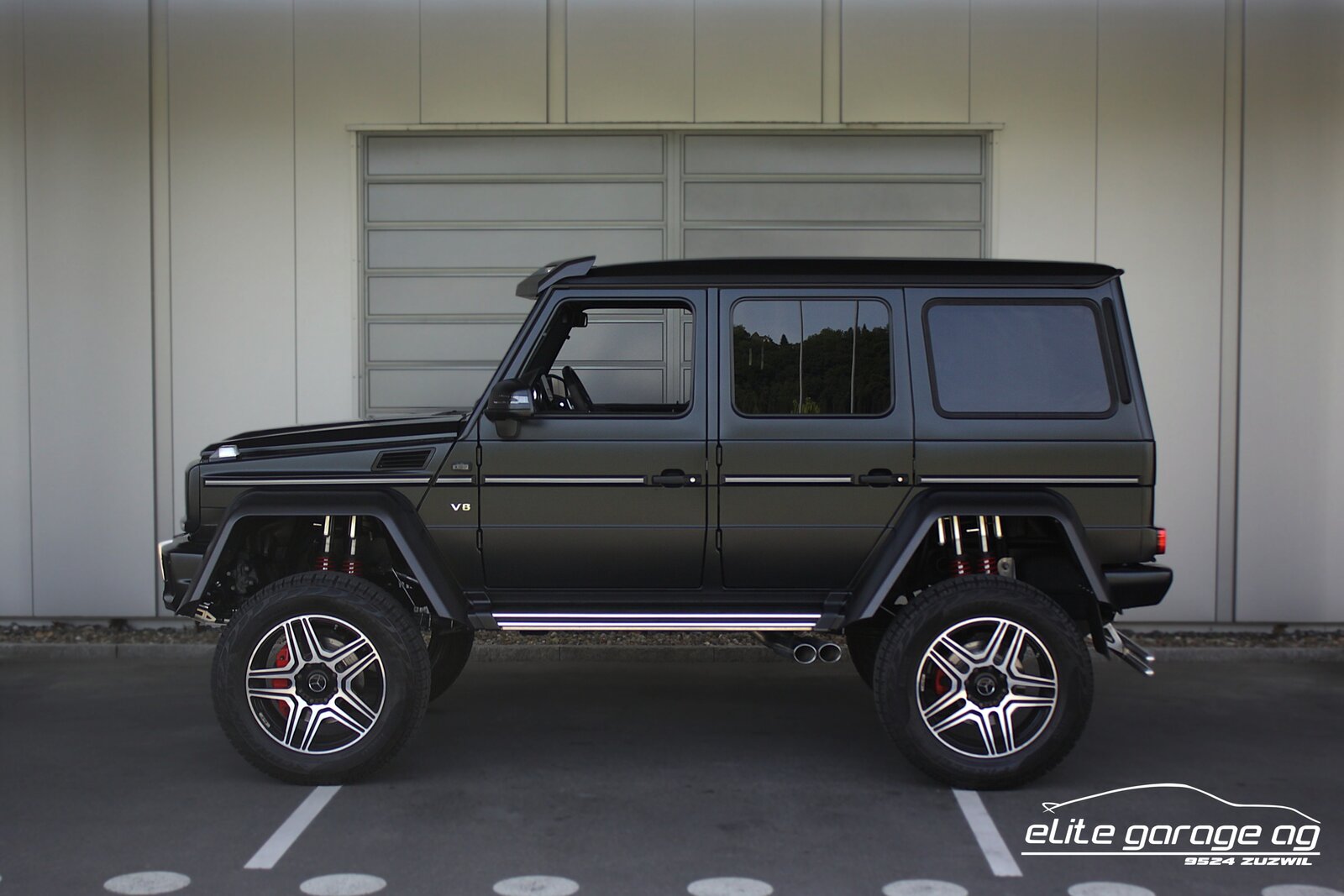 MERCEDES-BENZ G 500 4x42 7G-Tronic NACHTSCHWARZ MAGNO, Benzin, Occasion / Gebraucht, Automatik - 2