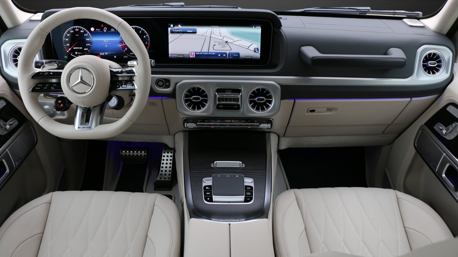MERCEDES-BENZ G 63 AMG 9G-Tronic, Hybride Léger Essence/Électricité, Voiture nouvelle, Automatique - 5