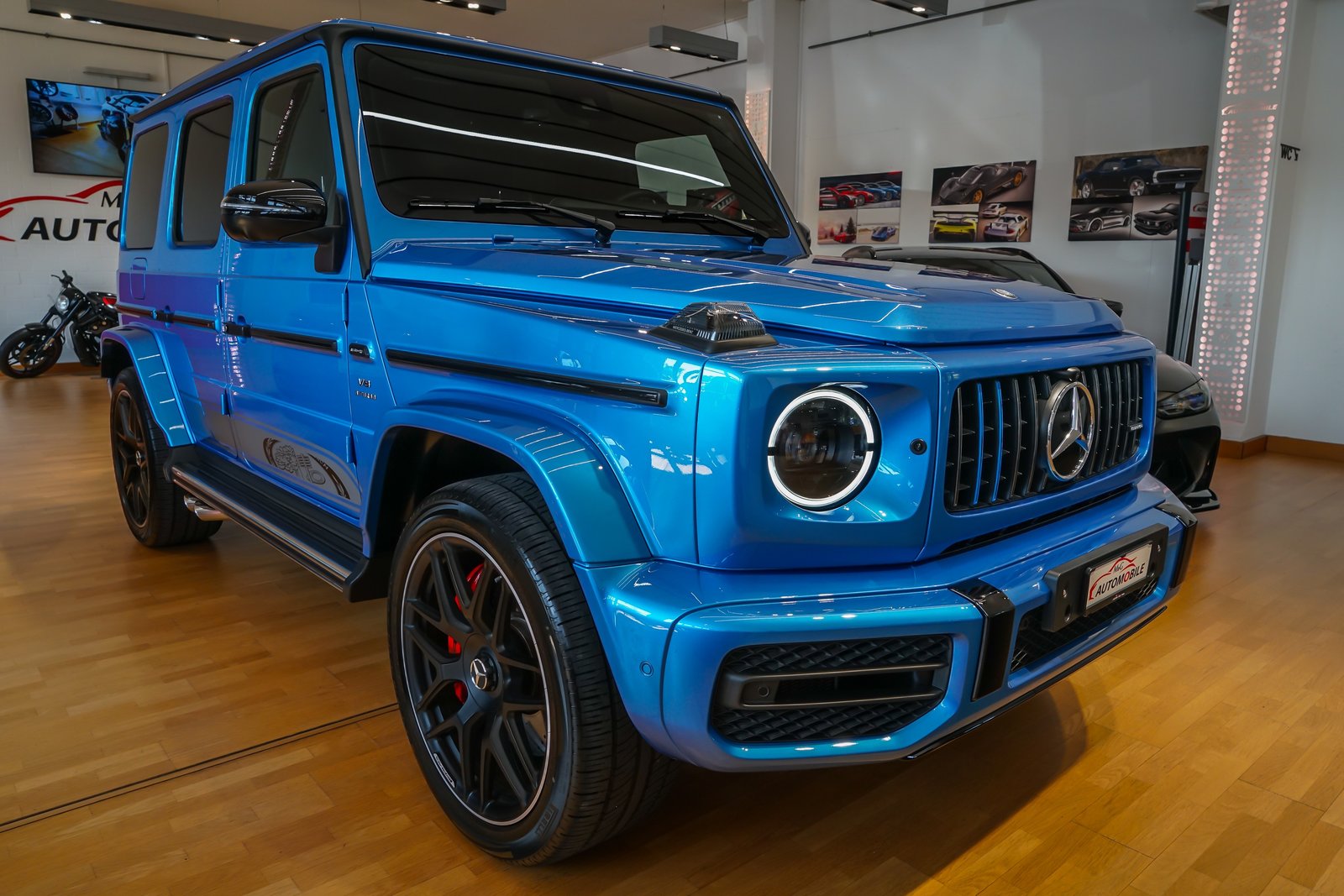 MERCEDES-BENZ G 63 AMG Speedshift Plus G-Tronic Südseeblau, Benzin, Occasion / Gebraucht, Automatik - 3