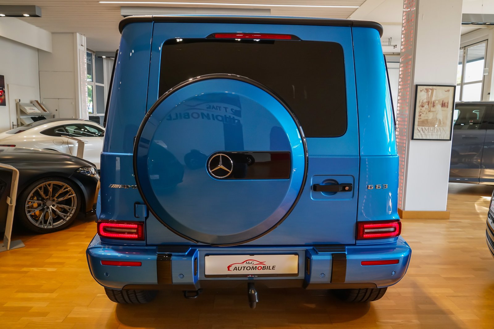 MERCEDES-BENZ G 63 AMG Speedshift Plus G-Tronic Südseeblau, Benzin, Occasion / Gebraucht, Automatik - 5