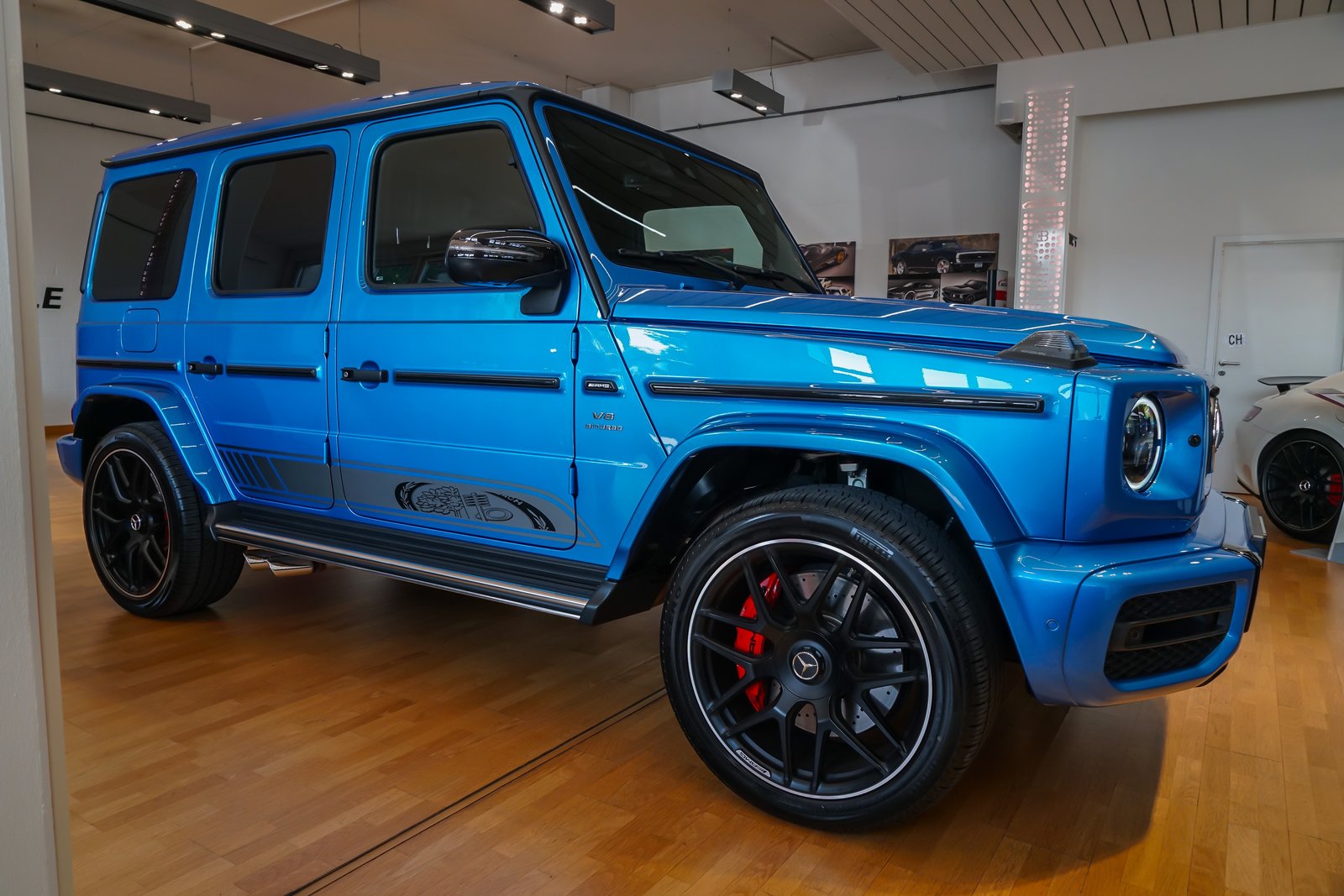 MERCEDES-BENZ G 63 AMG Speedshift Plus G-Tronic Südseeblau, Benzin, Occasion / Gebraucht, Automatik - 7