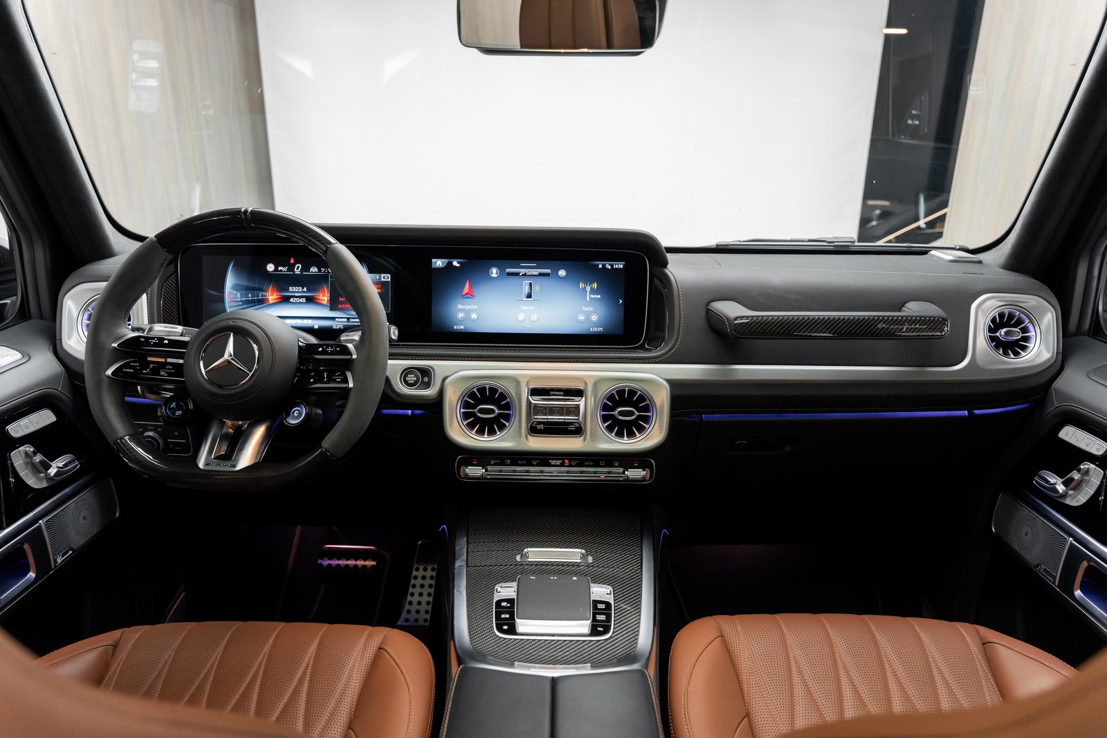 MERCEDES-BENZ G 63 AMG 9G-Tronic Manufaktur, Hybride Leggero Benzina/Elettrica, Occasioni / Usate, Automatico - 3