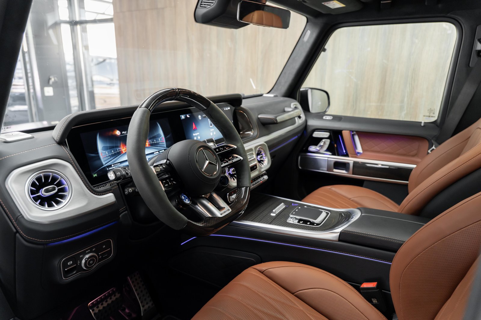 MERCEDES-BENZ G 63 AMG 9G-Tronic Manufaktur, Hybride Leggero Benzina/Elettrica, Occasioni / Usate, Automatico - 4