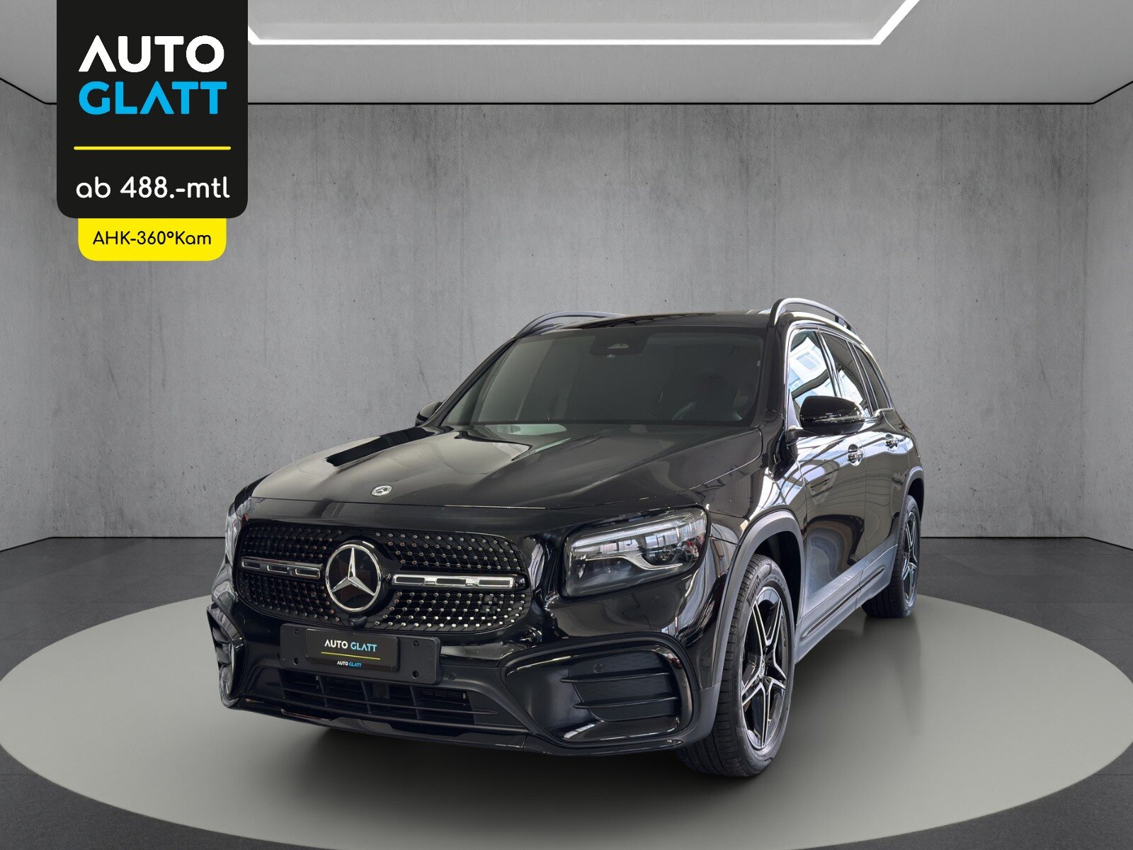 MERCEDES-BENZ GLB 200 Night AMG Line 7G-Tronic AHK-360Kamera-Panodach