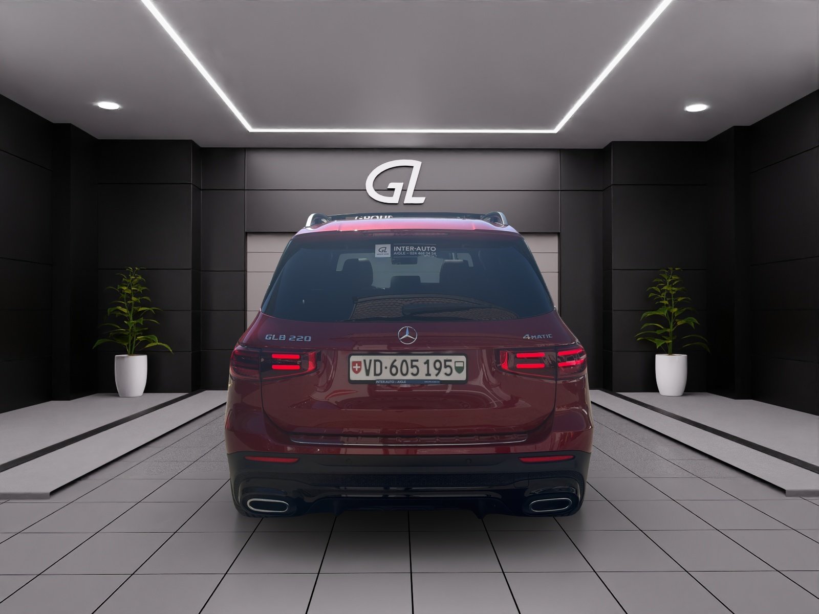MERCEDES-BENZ GLB 220 4Matic 8G-Tronic, Hybride Leggero Benzina/Elettrica, Auto dimostrativa, Automatico - 5