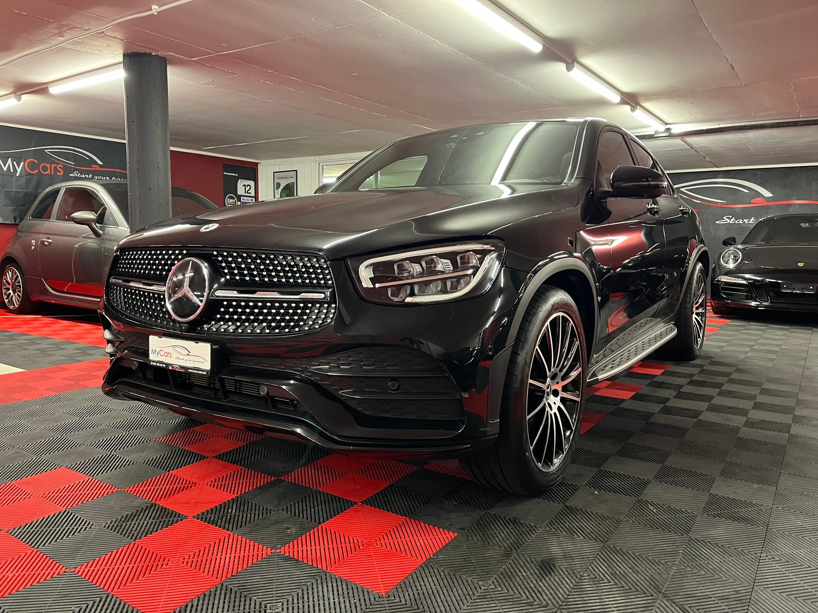 MERCEDES-BENZ GLC Coupé 200 AMG Line 4Matic 9G-Tronic, Mild-Hybrid Petrol/Electric, Second hand / Used, Automatic - 2