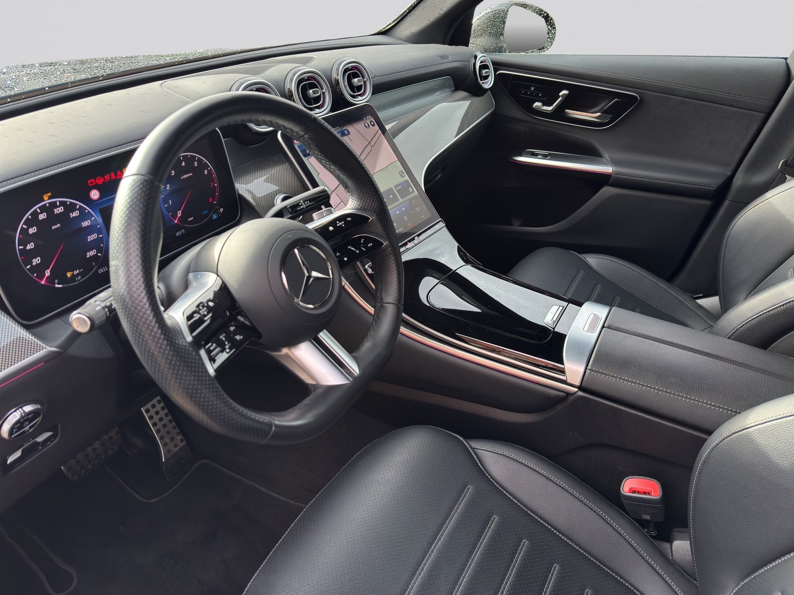MERCEDES-BENZ GLC 200 4Matic 9G-Tronic AMG line, Mild-Hybrid Petrol/Electric, Second hand / Used, Automatic - 7