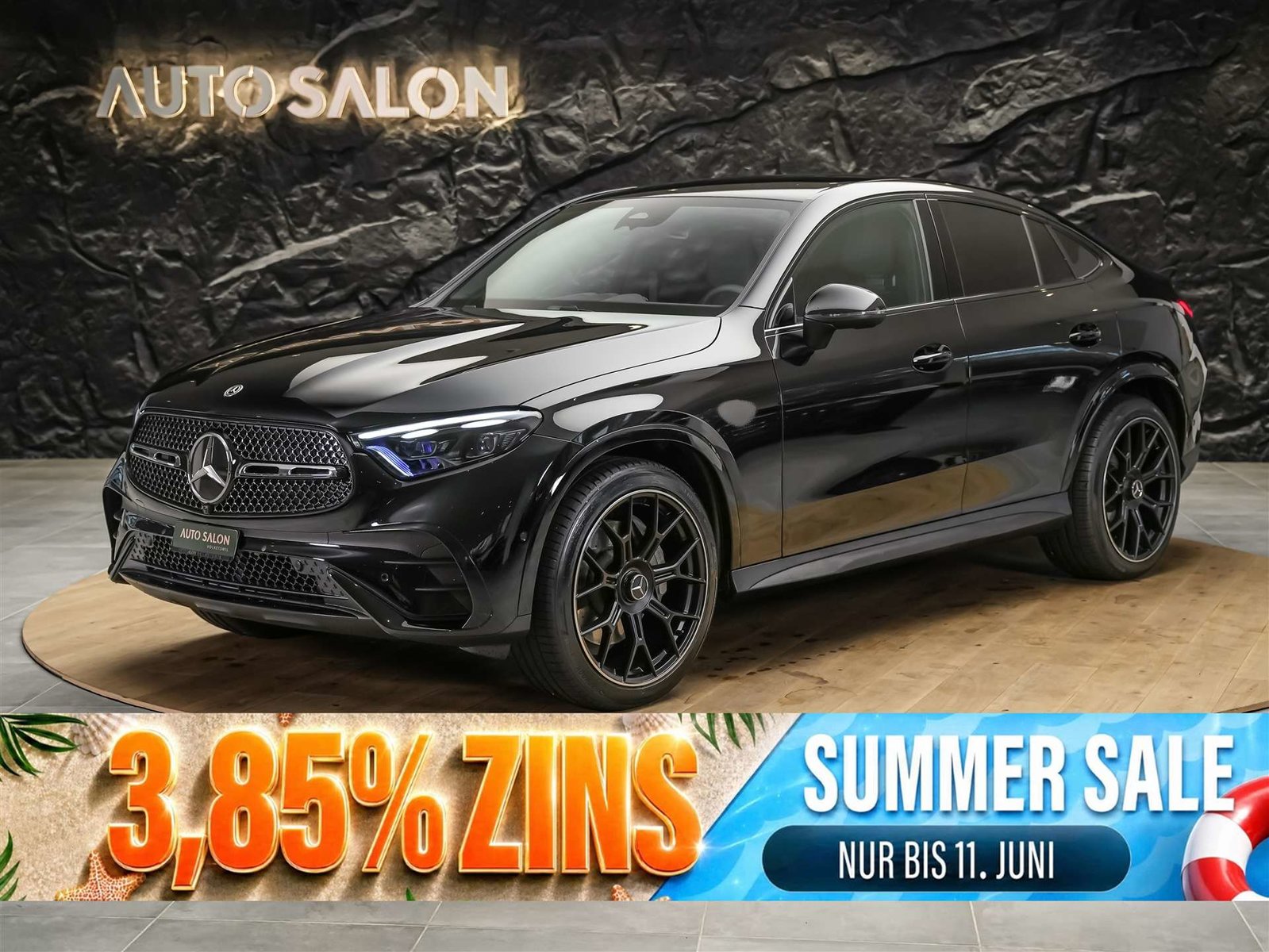 MERCEDES-BENZ GLC 200 AMG Line 4matic Coupé *Werksgarantie*