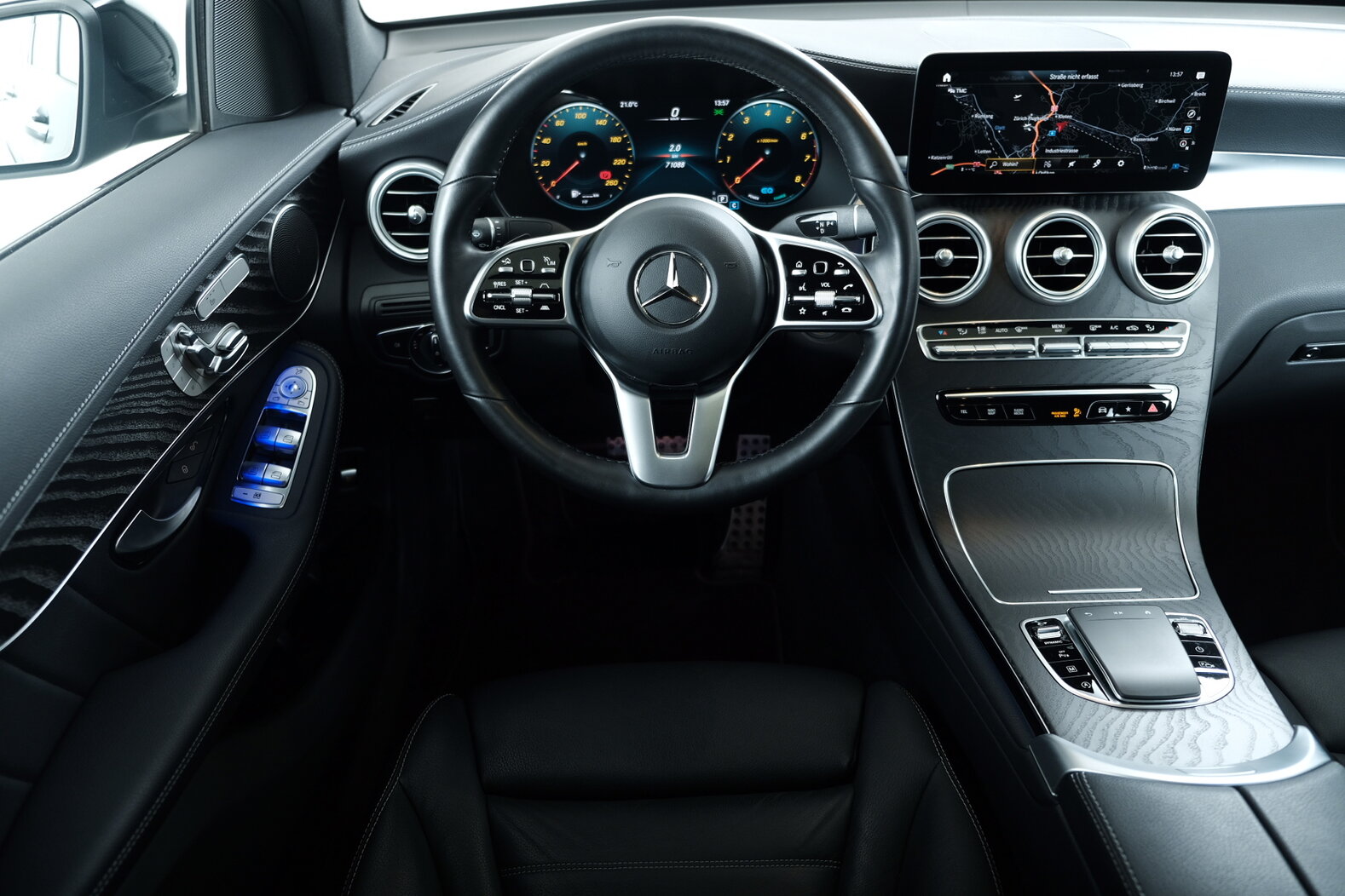 MERCEDES-BENZ GLC 200 4m C253, Hybride Leggero Benzina/Elettrica, Occasioni / Usate, Automatico - 7