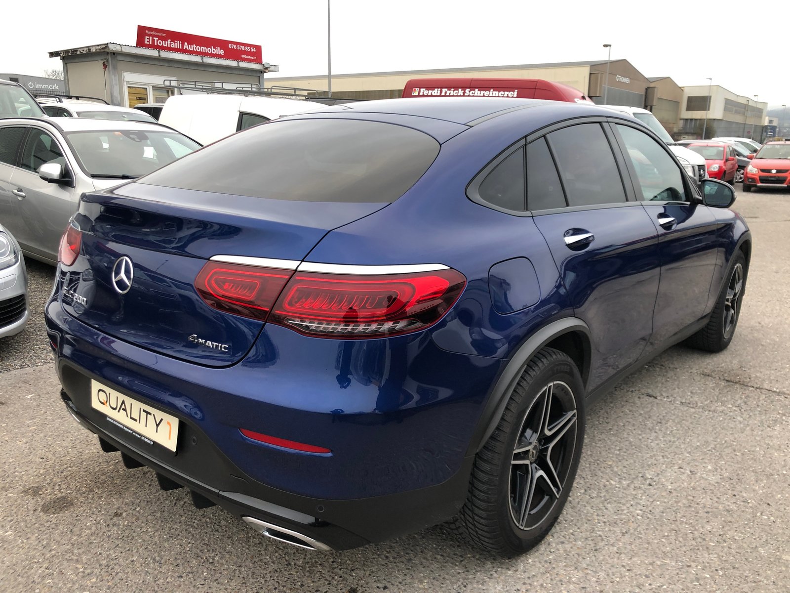 MERCEDES-BENZ GLC Coupé 200 AMG Line 4Matic 9G-Tronic, Mild-Hybrid Benzin/Elektro, Occasion / Gebraucht, Automat - 4