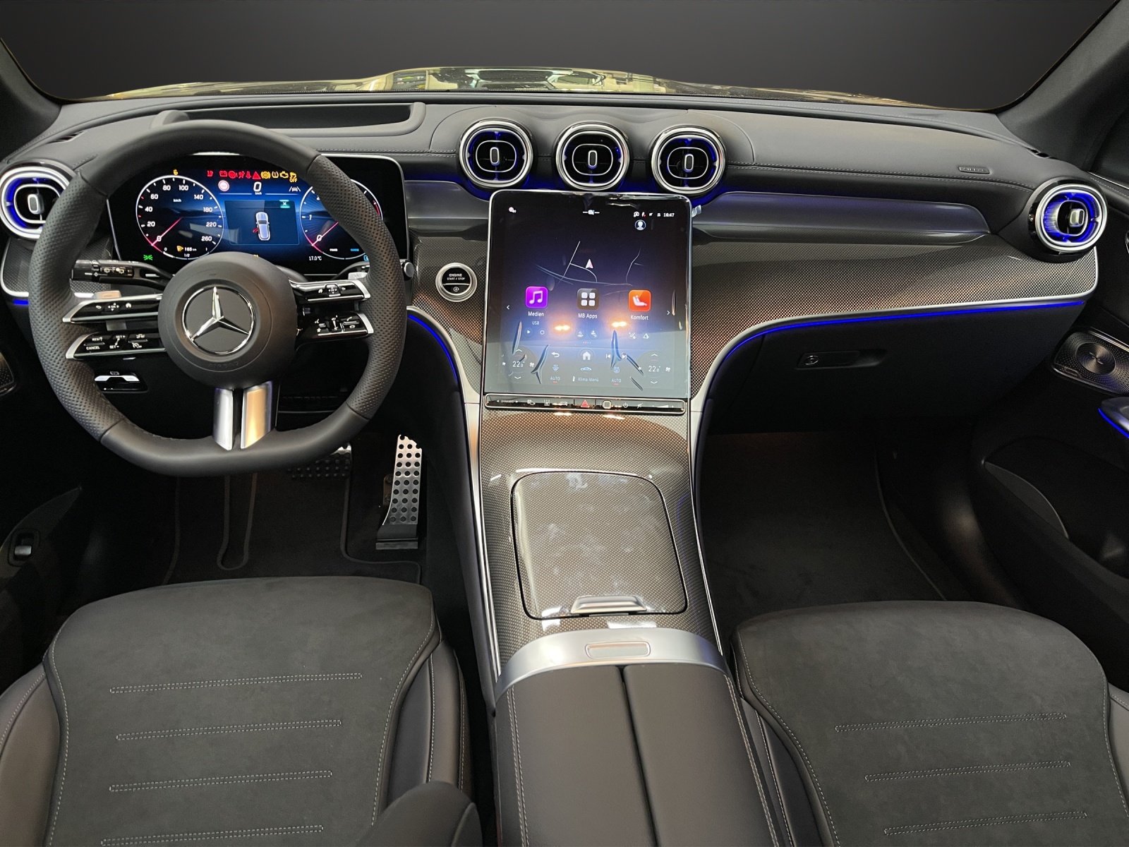 MERCEDES-BENZ GLC 220 d 4M 9G-Tronic, Hybride Léger Diesel/Électricité, Voiture nouvelle, Automatique - 7