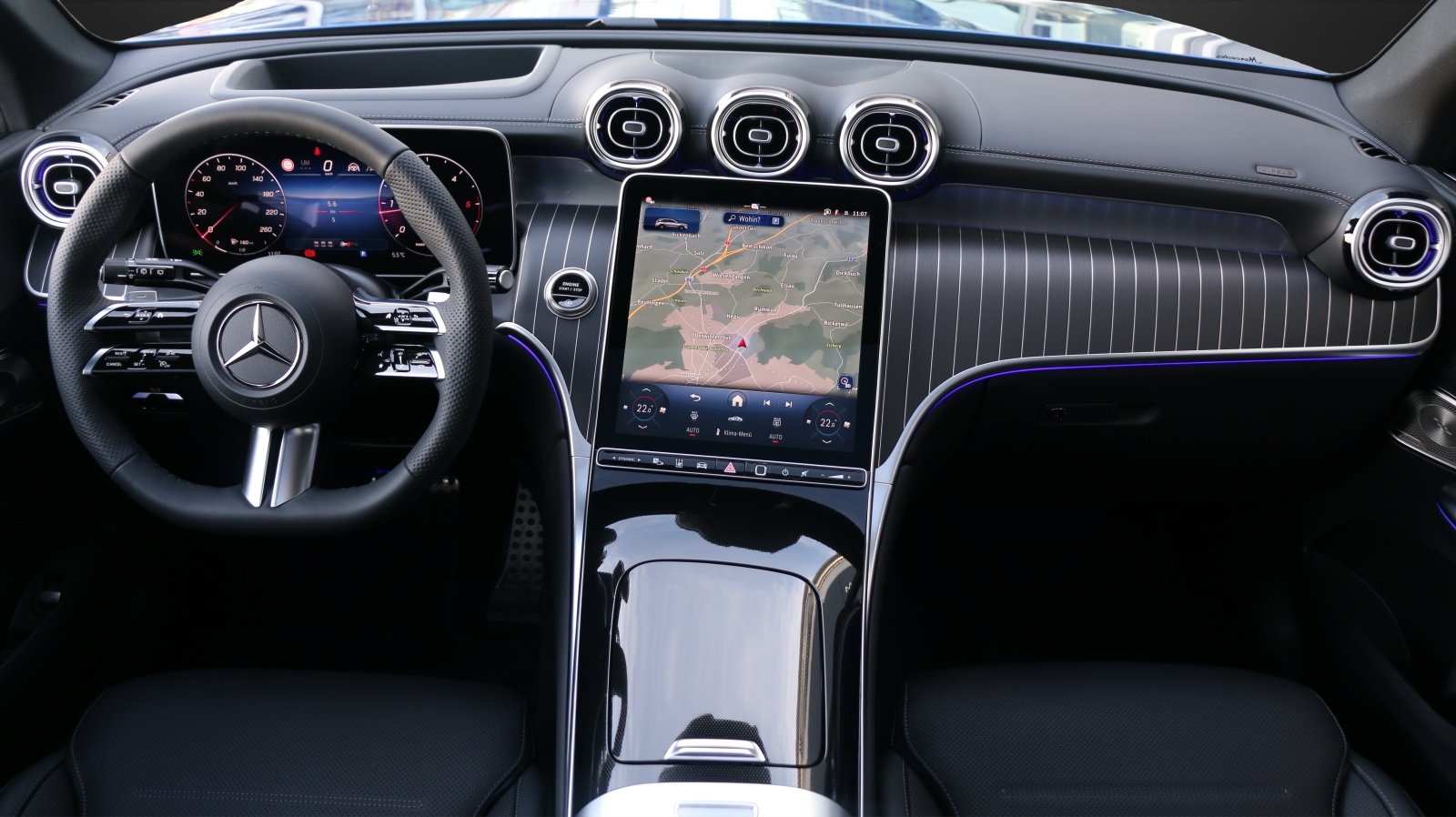 MERCEDES-BENZ GLC 300 d 4M 9G-Tronic, Hybride Leggero Diesel/Elettrica, Auto nuove, Automatico - 5