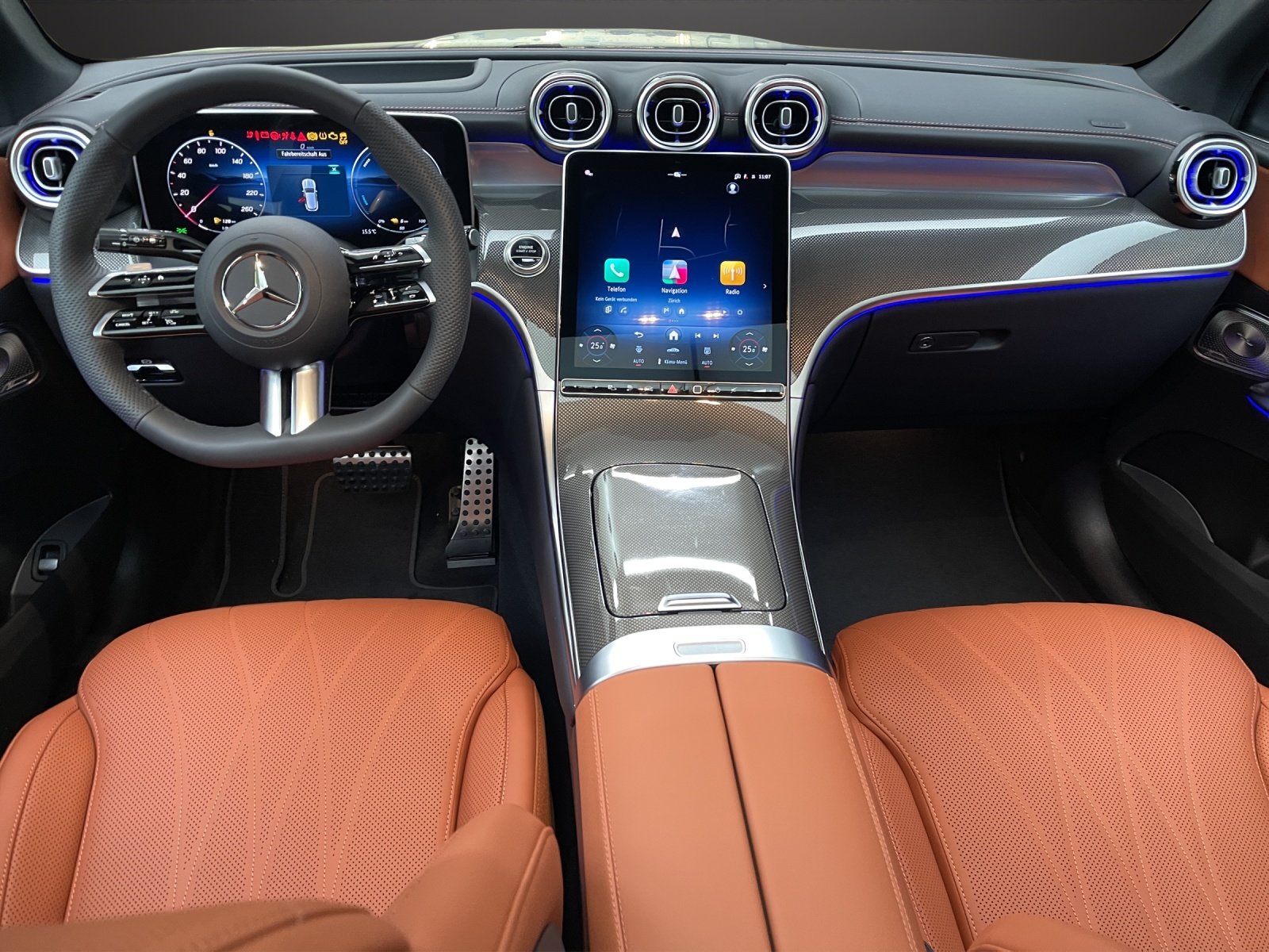 MERCEDES-BENZ GLC 300 de 4M EQ Star 9G-Tronic, Plug-in-Hybrid Diesel/Elettrica, Auto nuove, Automatico - 7