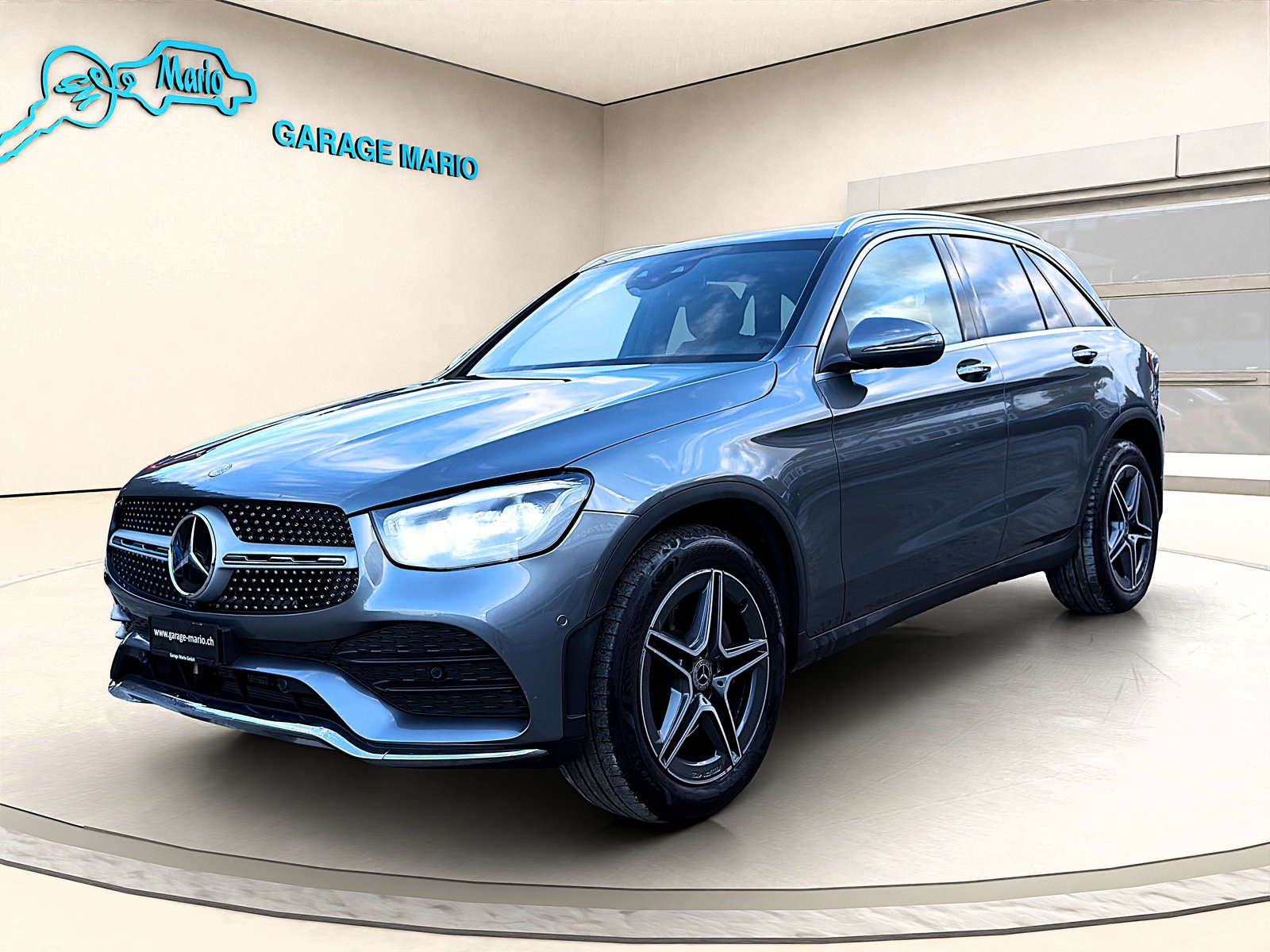 MERCEDES-BENZ GLC 300 * AMG Line * 4Matic 9G-Tronic, Mild-Hybrid Benzin/Elektro, Occasion / Gebraucht, Automatik - 3