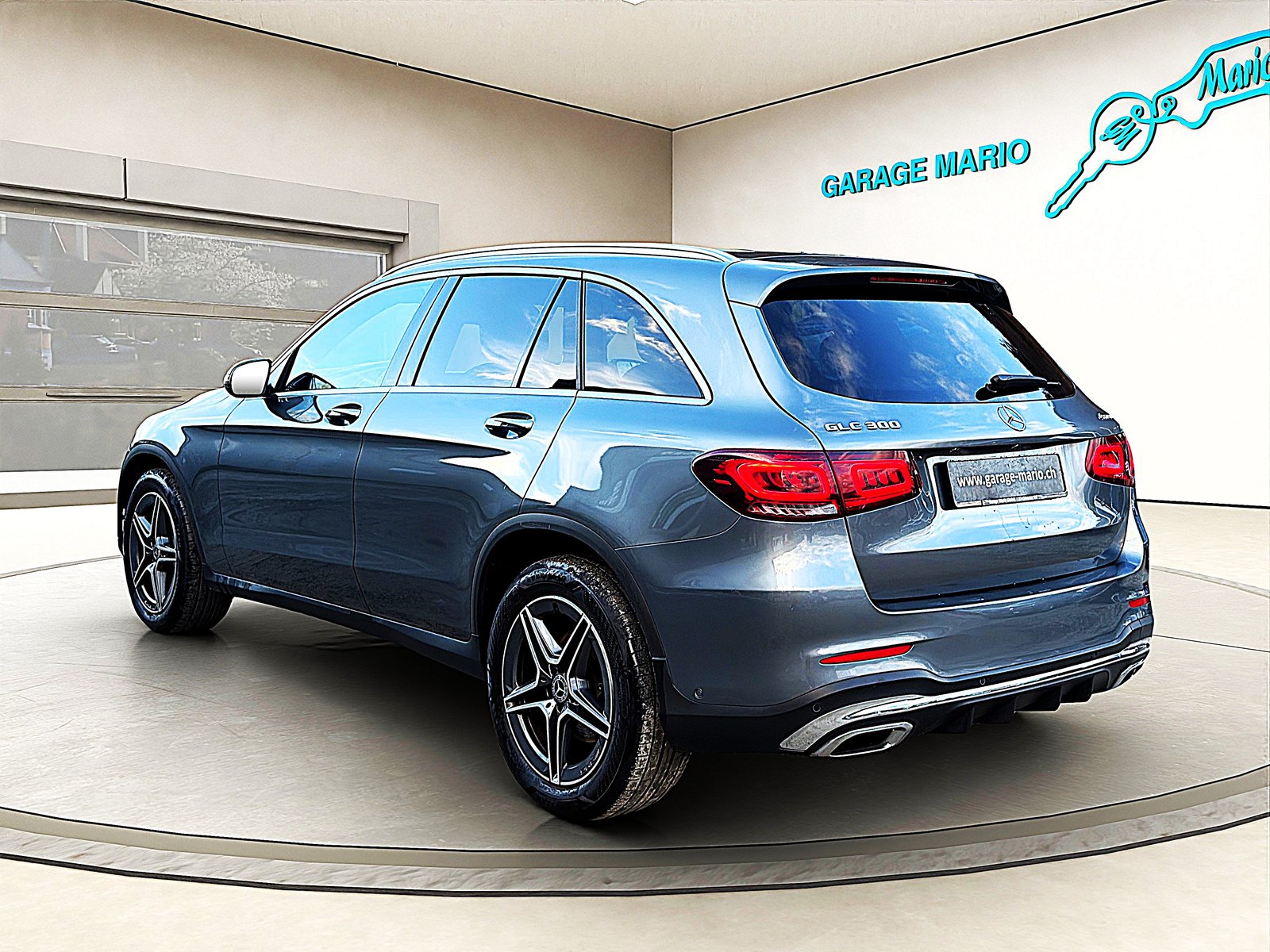 MERCEDES-BENZ GLC 300 * AMG Line * 4Matic 9G-Tronic, Mild-Hybrid Benzin/Elektro, Occasion / Gebraucht, Automatik - 7
