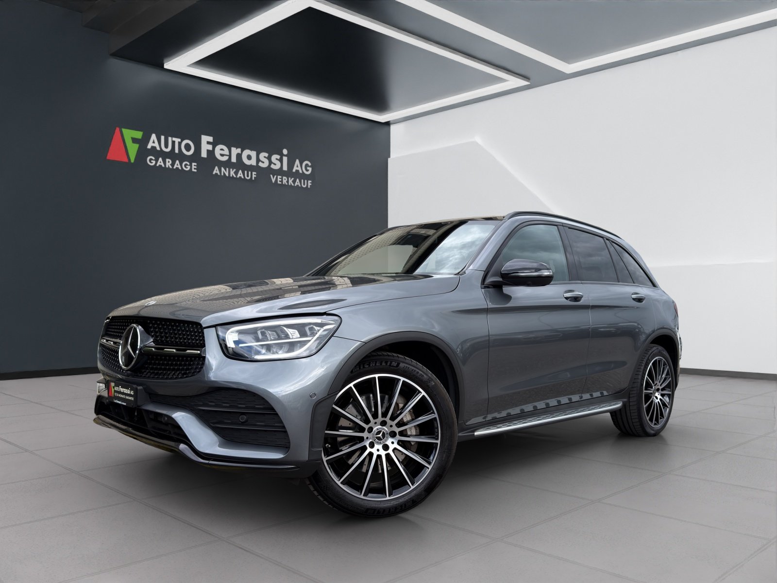 MERCEDES-BENZ GLC 300 AMG Line 4Matic 9G-Tronic, Mild-Hybrid Benzin/Elektro, Occasion / Gebraucht, Automatik