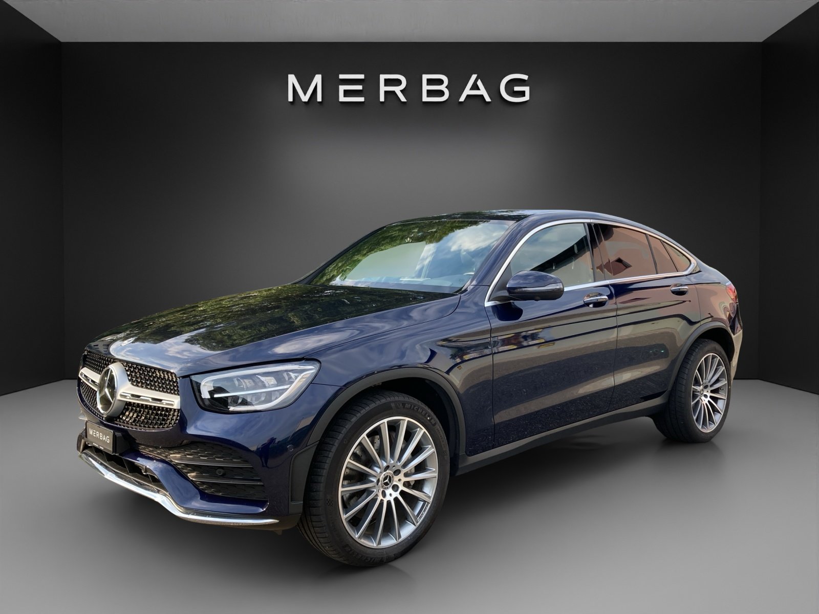 MERCEDES-BENZ GLC Cou. 300 de AMG Li 4M, Plug-in-Hybrid Diesel/Electric, Second hand / Used, Automatic - 3
