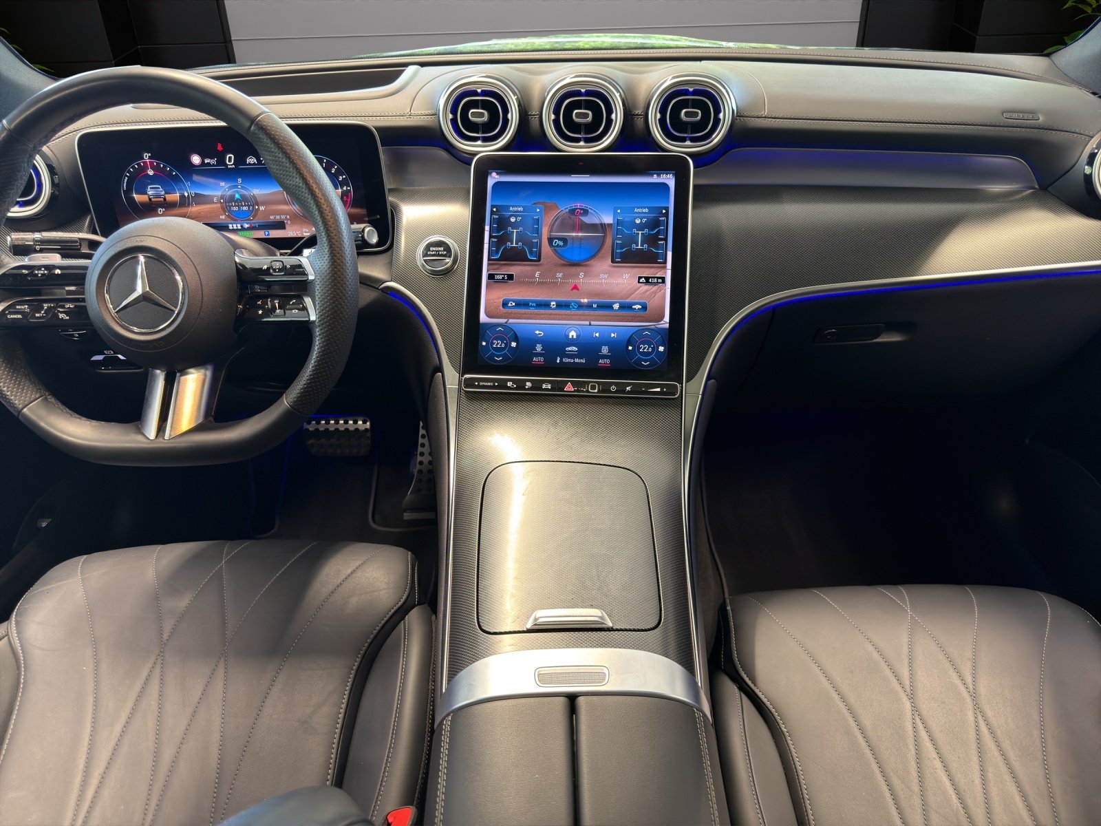 MERCEDES-BENZ GLC Coupé 300 de 4M 9G-T, Plug-in-Hybrid Diesel/Electric, Second hand / Used, Automatic - 7