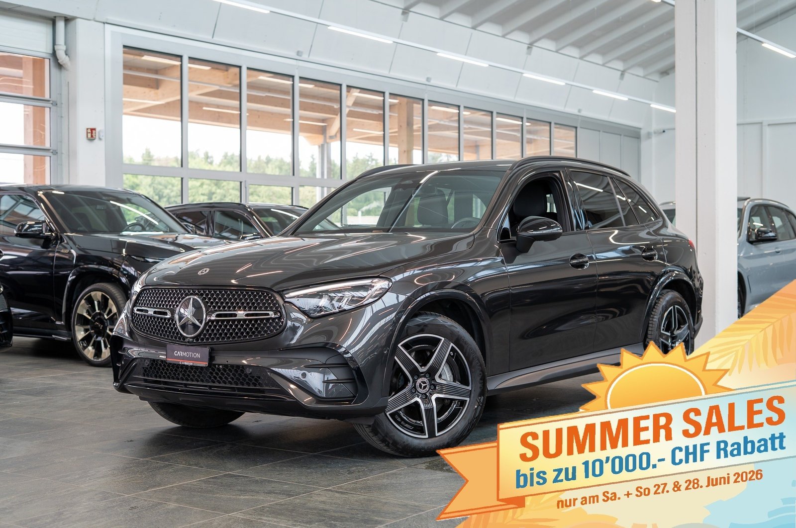 MERCEDES-BENZ GLC 300 d AMG Line 4matic / Rückfahrkamera /