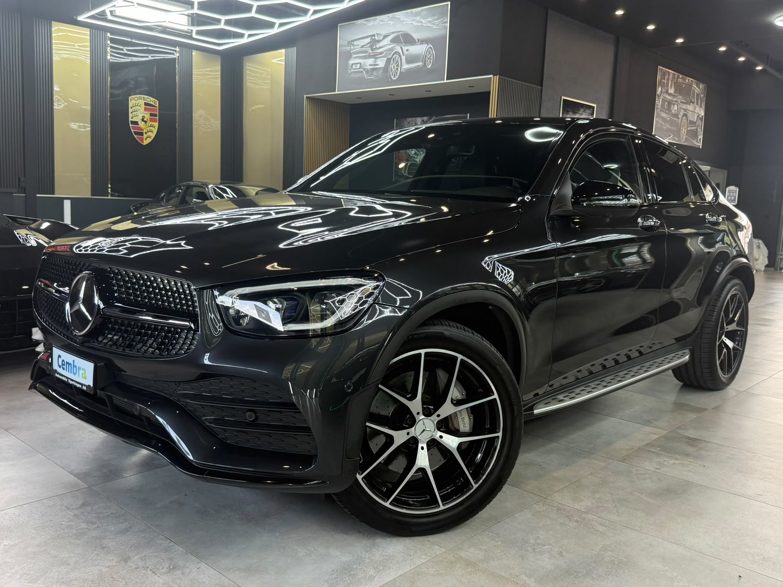 MERCEDES-BENZ GLC Coupé 300 d AMG Line 4Matic 9G-Tronic, Diesel, Second hand / Used, Automatic