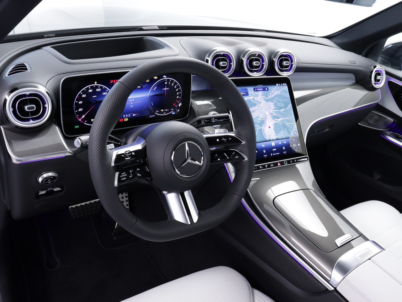 MERCEDES-BENZ GLC 400 e EQ Star AMG Line 4matic, Plug-in-Hybrid Benzina/Elettrica, Auto nuove, Automatico - 6