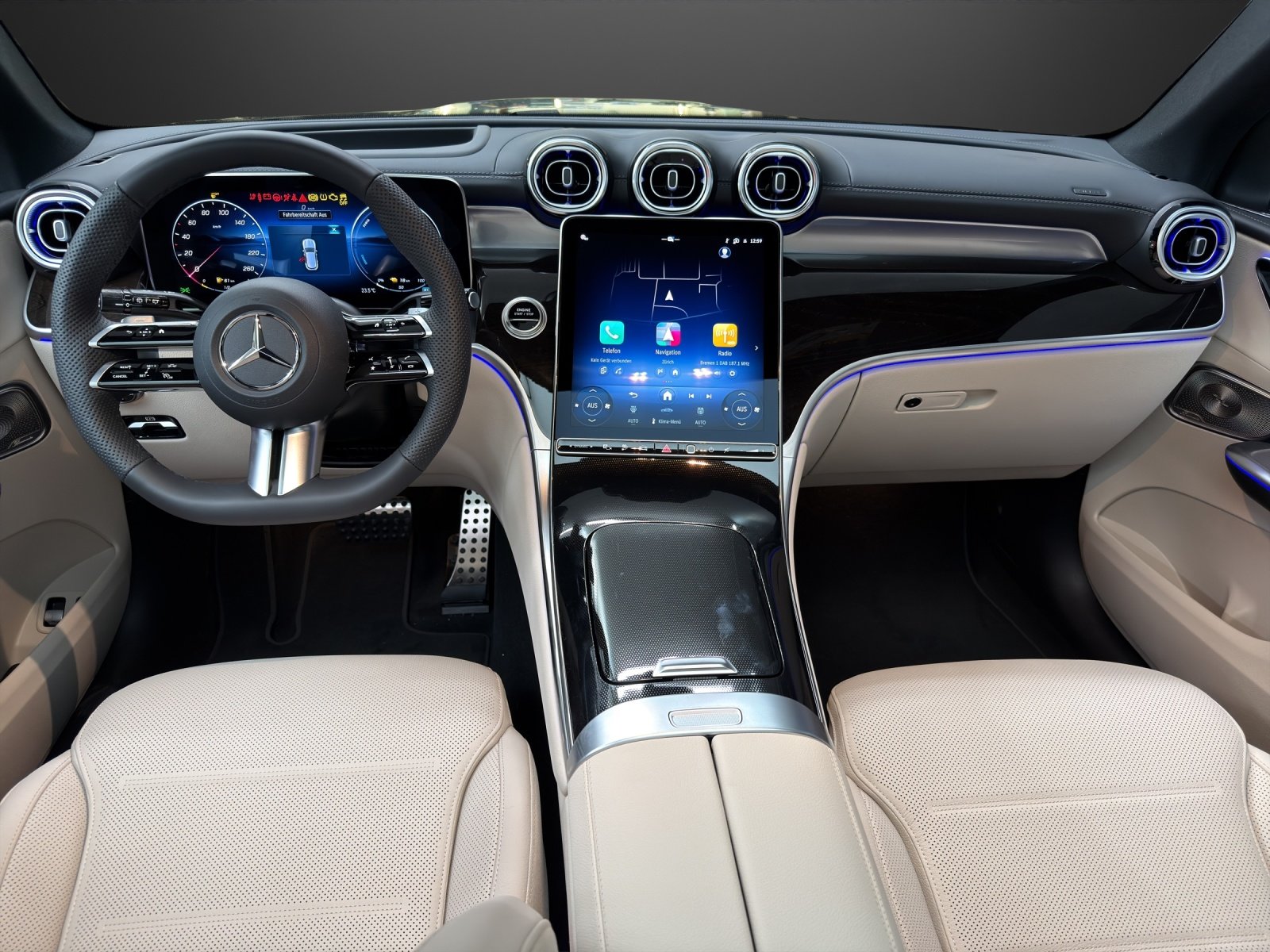 MERCEDES-BENZ GLC 400 e 4MATIC with EQ-Star Hybrid, Plug-in-Hybrid Benzin/Elektro, Neuwagen, Automatik - 7