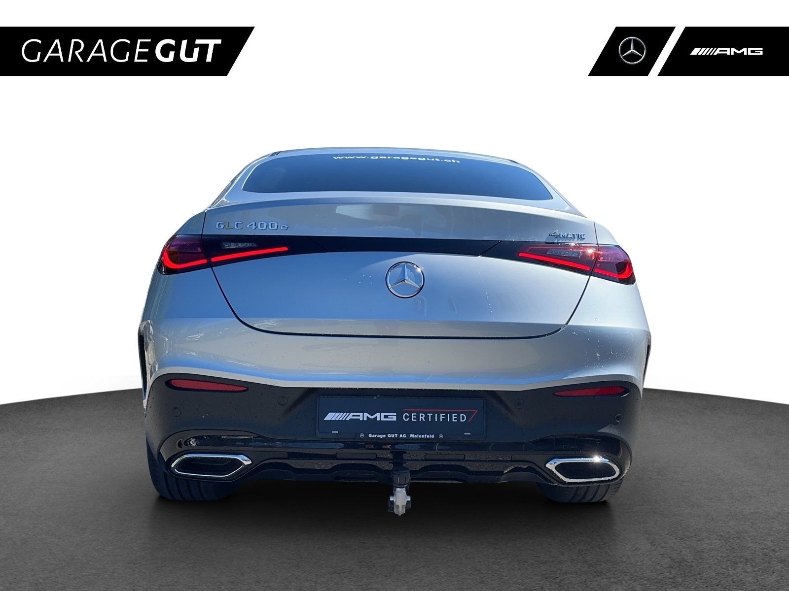 MERCEDES-BENZ GLC Coupé 400 e 4M 9G-T, Plug-in-Hybrid Benzina/Elettrica, Occasioni / Usate, Automatico - 3