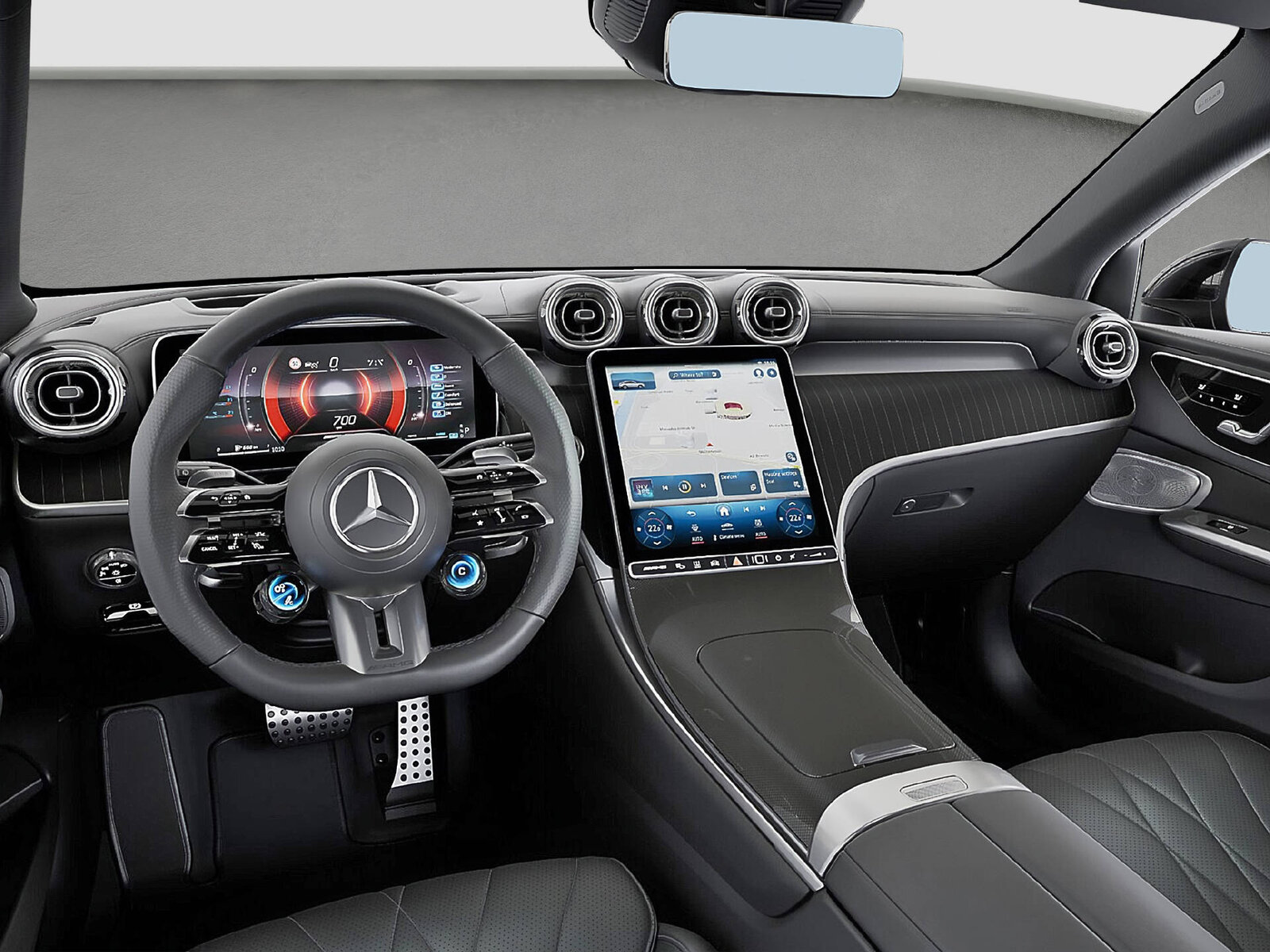 MERCEDES-BENZ GLC 43 AMG Executive Edition 4MATIC Coupé, Mild-Hybrid Benzin/Elektro, Vorführwagen, Automatik - 5