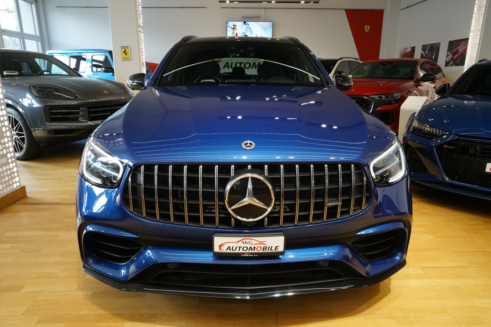 MERCEDES-BENZ GLC 63 S AMG 4Matic 9G-Tronic Spectral Blue, Benzina, Occasioni / Usate, Automatico - 2