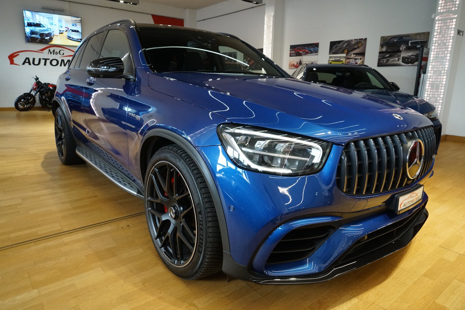 MERCEDES-BENZ GLC 63 S AMG 4Matic 9G-Tronic Spectral Blue, Benzina, Occasioni / Usate, Automatico - 3