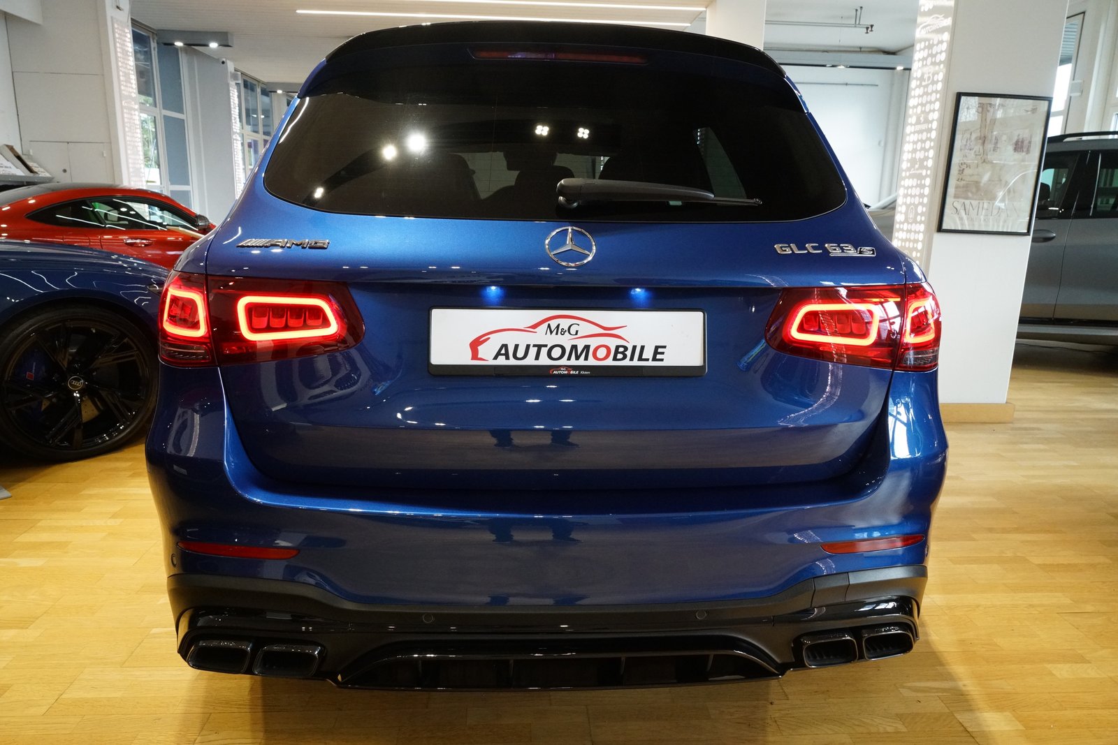 MERCEDES-BENZ GLC 63 S AMG 4Matic 9G-Tronic Spectral Blue, Benzina, Occasioni / Usate, Automatico - 7