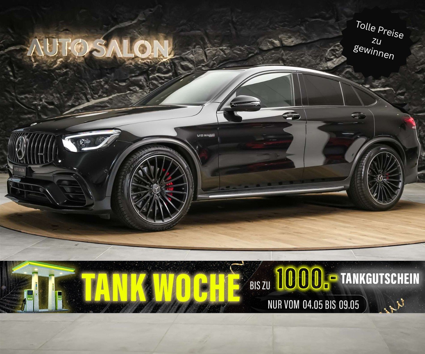 MERCEDES-BENZ GLC Coupé 63 S AMG 4Matic 9G-Tronic *Panorama
