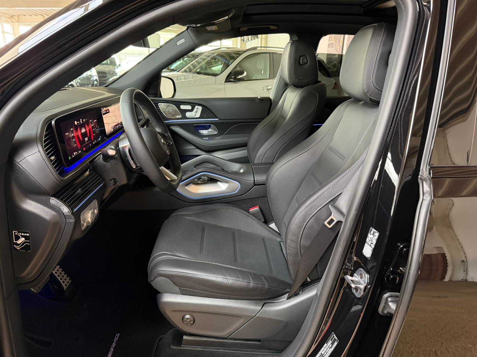 MERCEDES-BENZ GLE 300 d 4Matic 9G-Tronic AMG Line 7 Sitz AH, Hybride Léger Diesel/Électricité, Occasion / Utilisé, Automatique - 7