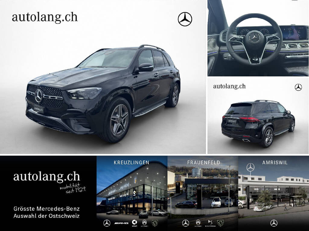 MERCEDES-BENZ GLE 350 de AMG Line 4Matic EQ Star, Hybride Rechargeable Diesel/Électricité, Voiture nouvelle, Automatique