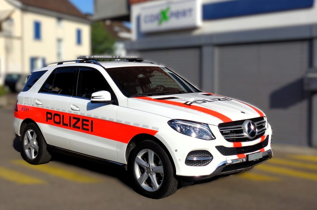 MERCEDES-BENZ GLE 350 d POLIZEI