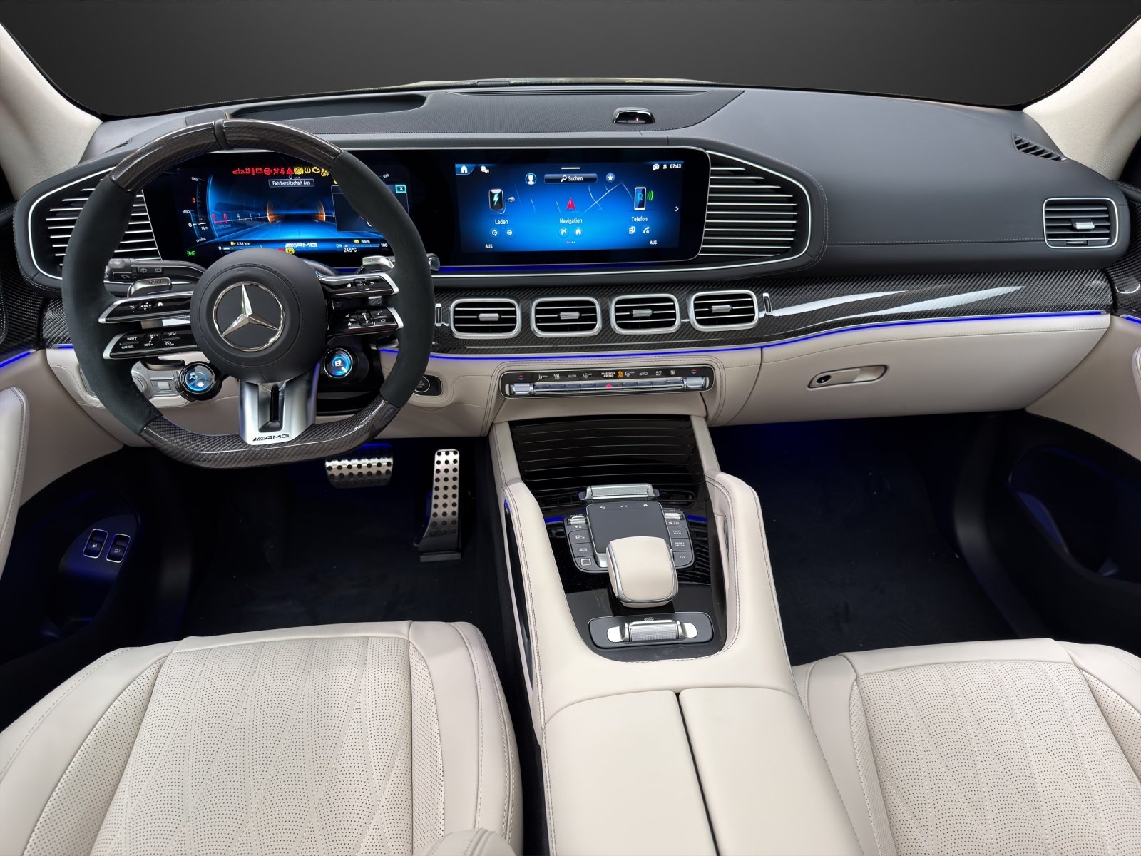 MERCEDES-BENZ AMG GLE 53 HYBRID 4MATIC+ EQ Star, Plug-in-Hybrid Benzin/Elektro, Neuwagen, Automatik - 6