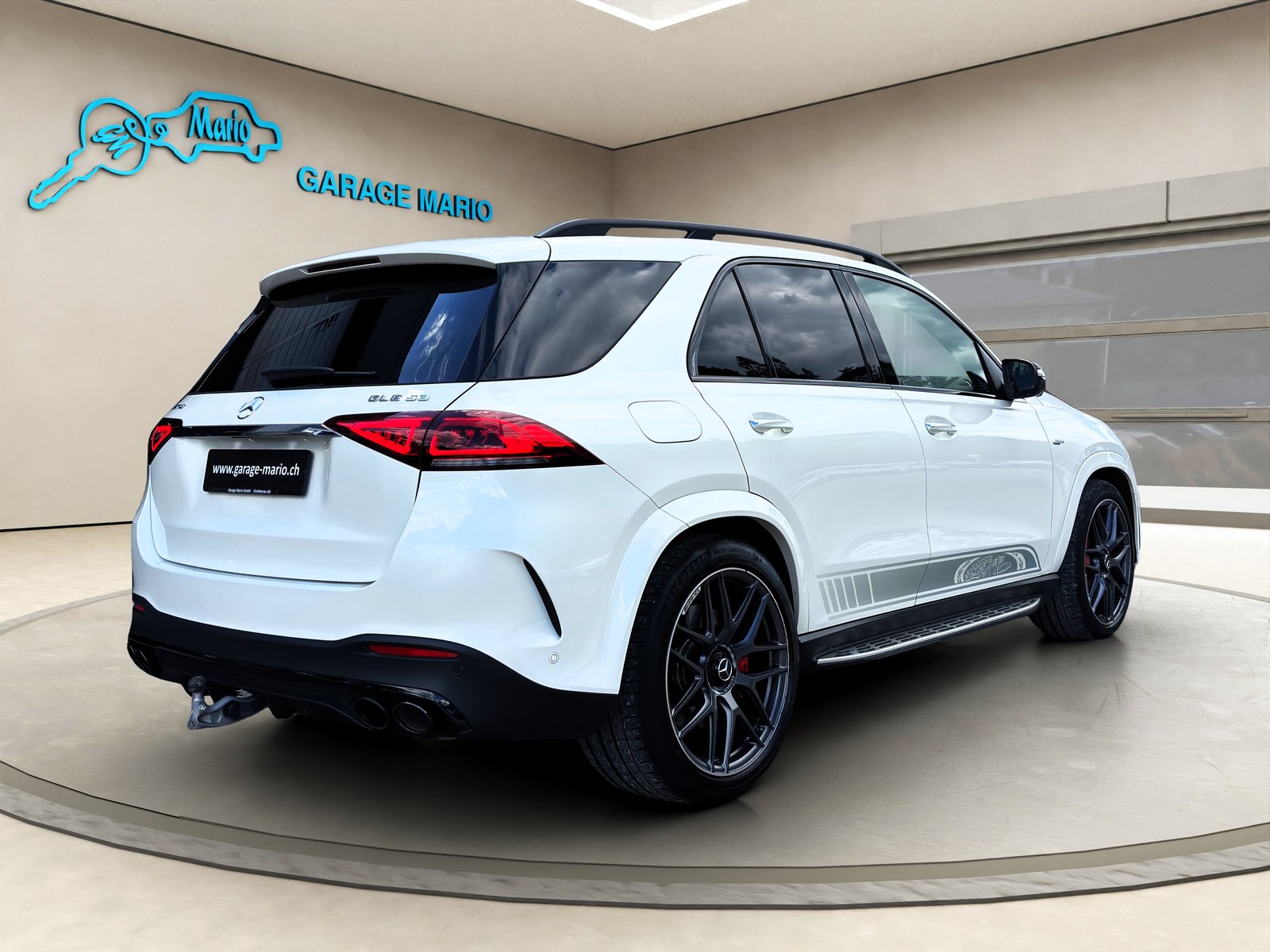 MERCEDES-BENZ GLE 53 AMG * 55 Edition * 4Matic+ *7-Sitzplätze* 9G-Speedshi, Hybride Léger Essence/Électricité, Occasion / Utilisé, Automatique - 5