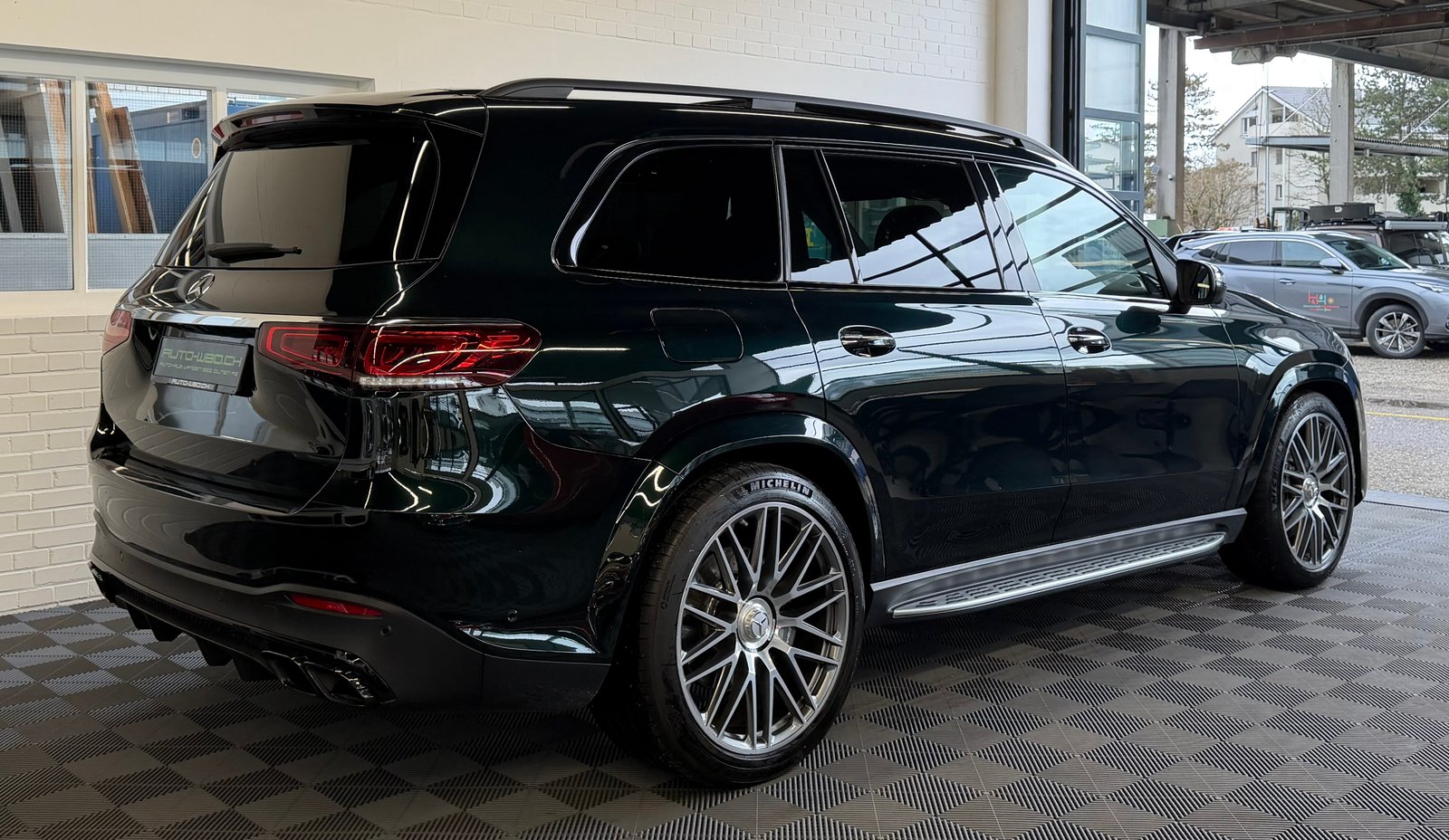 MERCEDES-BENZ GLS 63 4Matic+ 4X4 I 634 PS I * SMARAGD GRÜN, Mild-Hybrid Benzin/Elektro, Occasion / Gebraucht, Automatik - 4