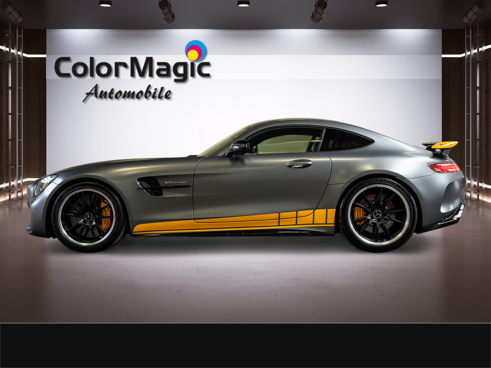 MERCEDES-BENZ * AMG GT R * MONSTER IN DESIGNO GRAU MATT SCH, Benzin, Occasion / Gebraucht, Automatik - 3