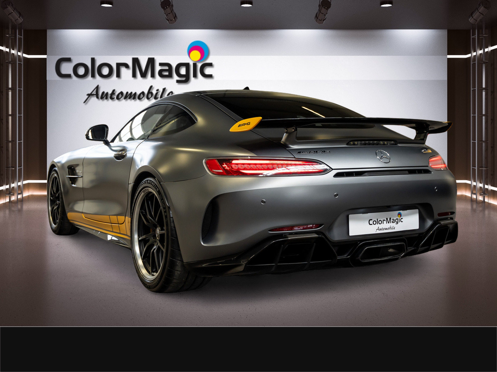 MERCEDES-BENZ * AMG GT R * MONSTER IN DESIGNO GRAU MATT SCH, Benzin, Occasion / Gebraucht, Automatik - 5